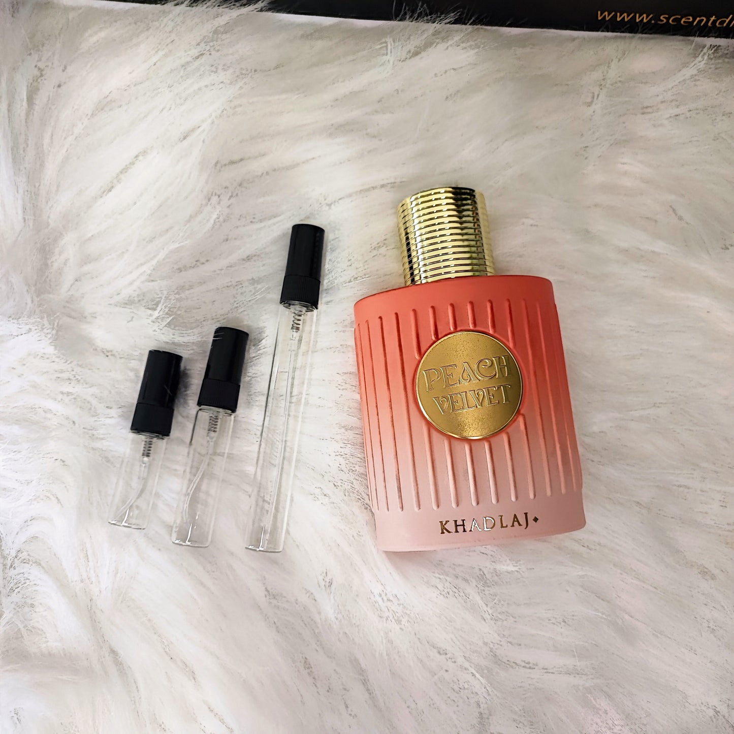 Peach Velvet Extrait by Khadlaj (Decant)
