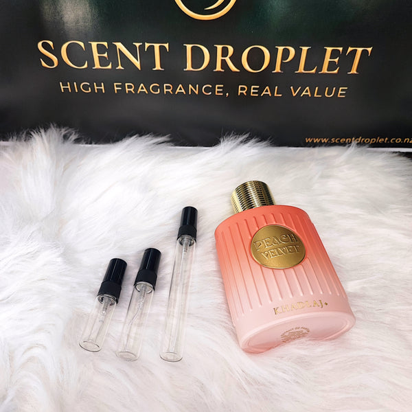 Peach Velvet Extrait by Khadlaj (Decant)