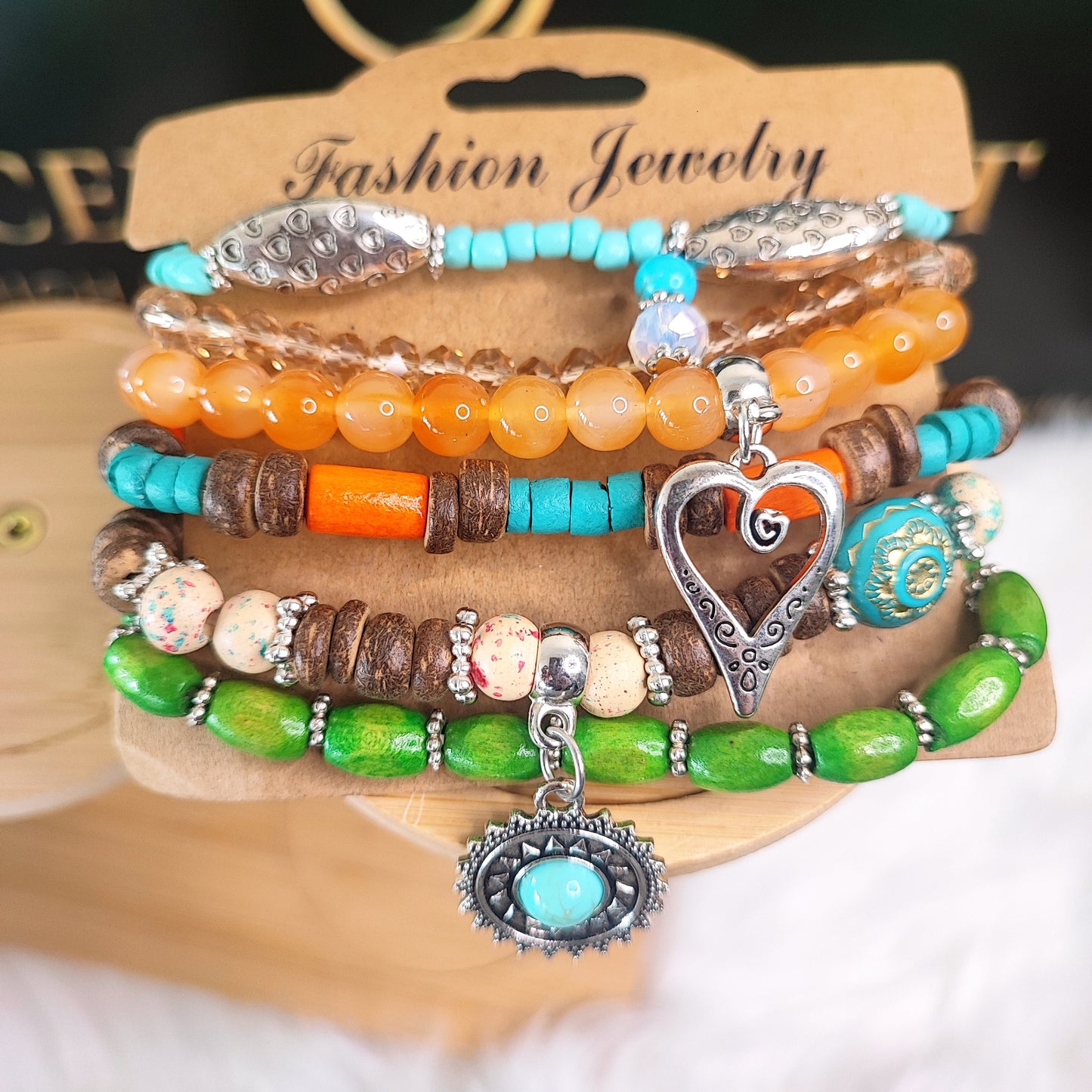 6pieces boho-style bracelet Bracelet