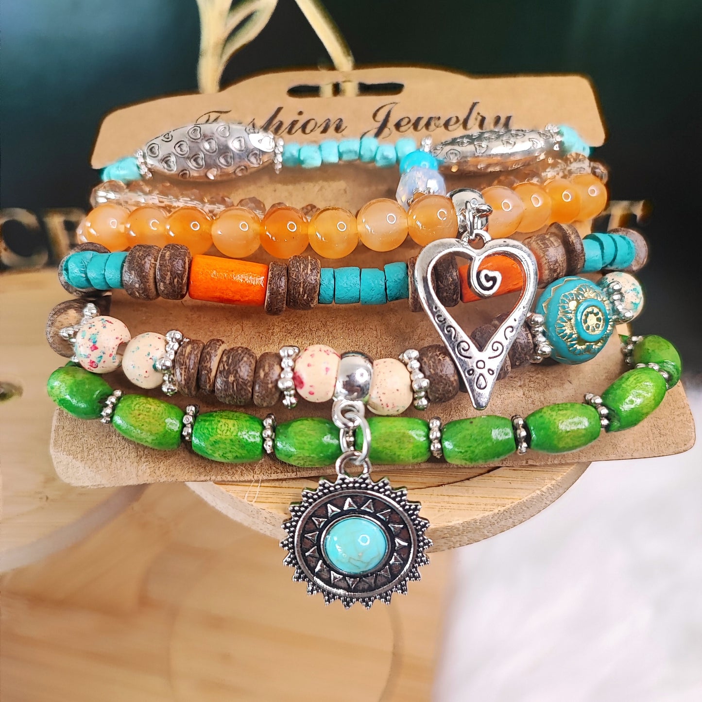 6pieces boho-style bracelet Bracelet