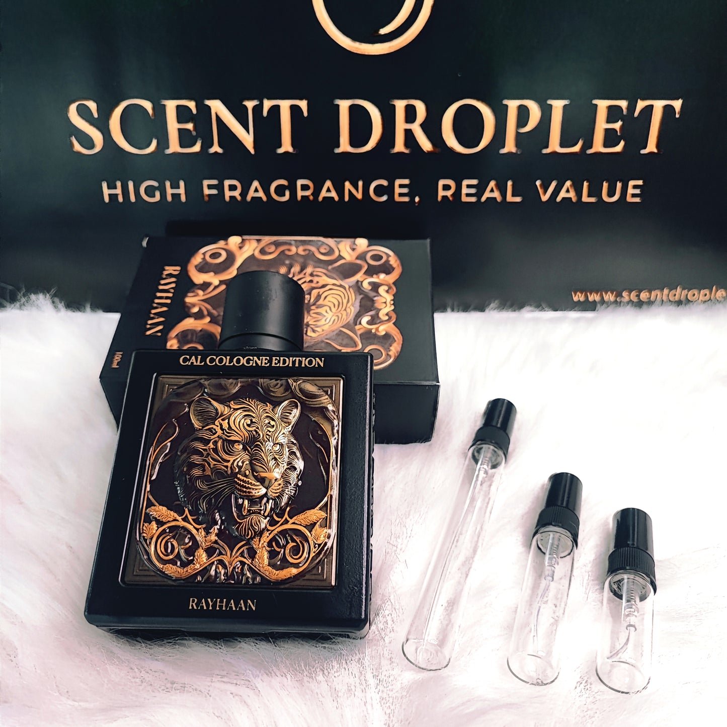 Rayhaan Tiger Cal Cologne Extrait De Parfum (Decant)