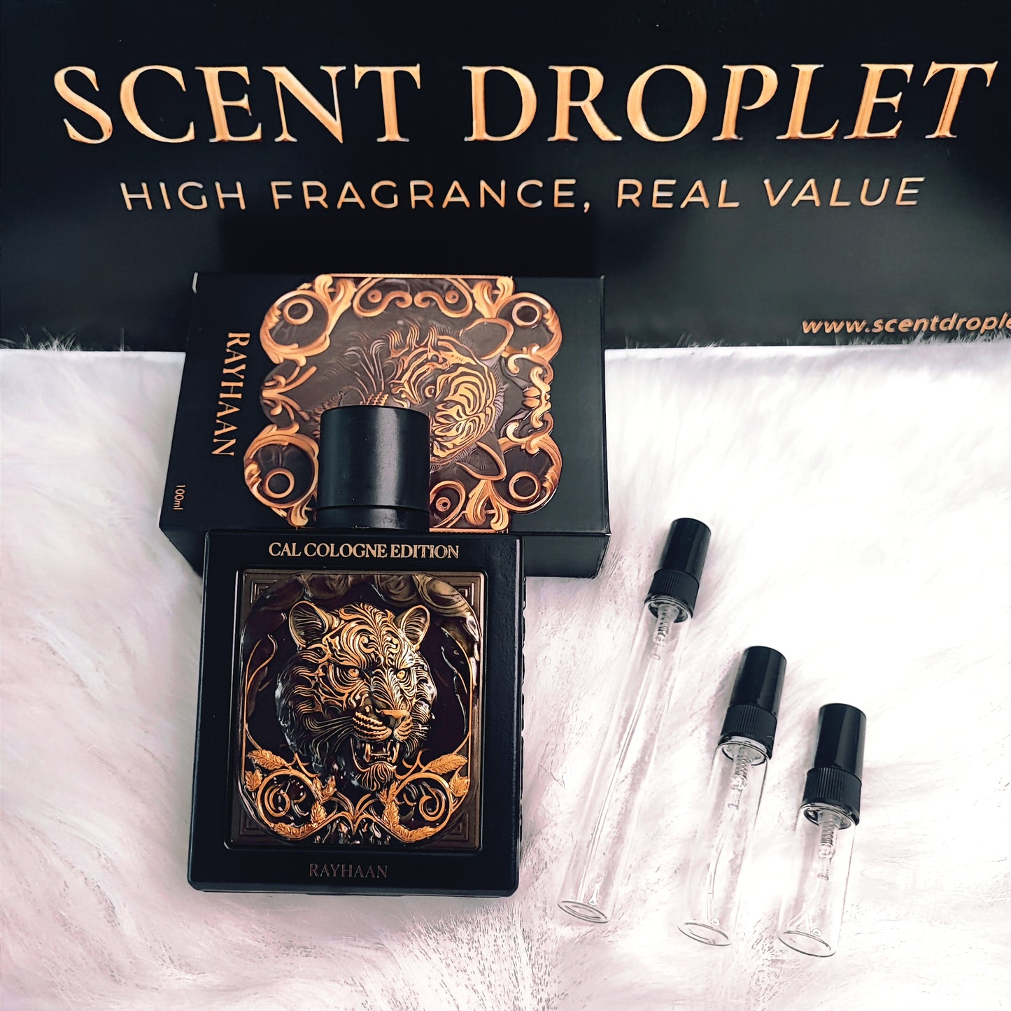 Rayhaan Tiger Cal Cologne Extrait De Parfum (Decant)