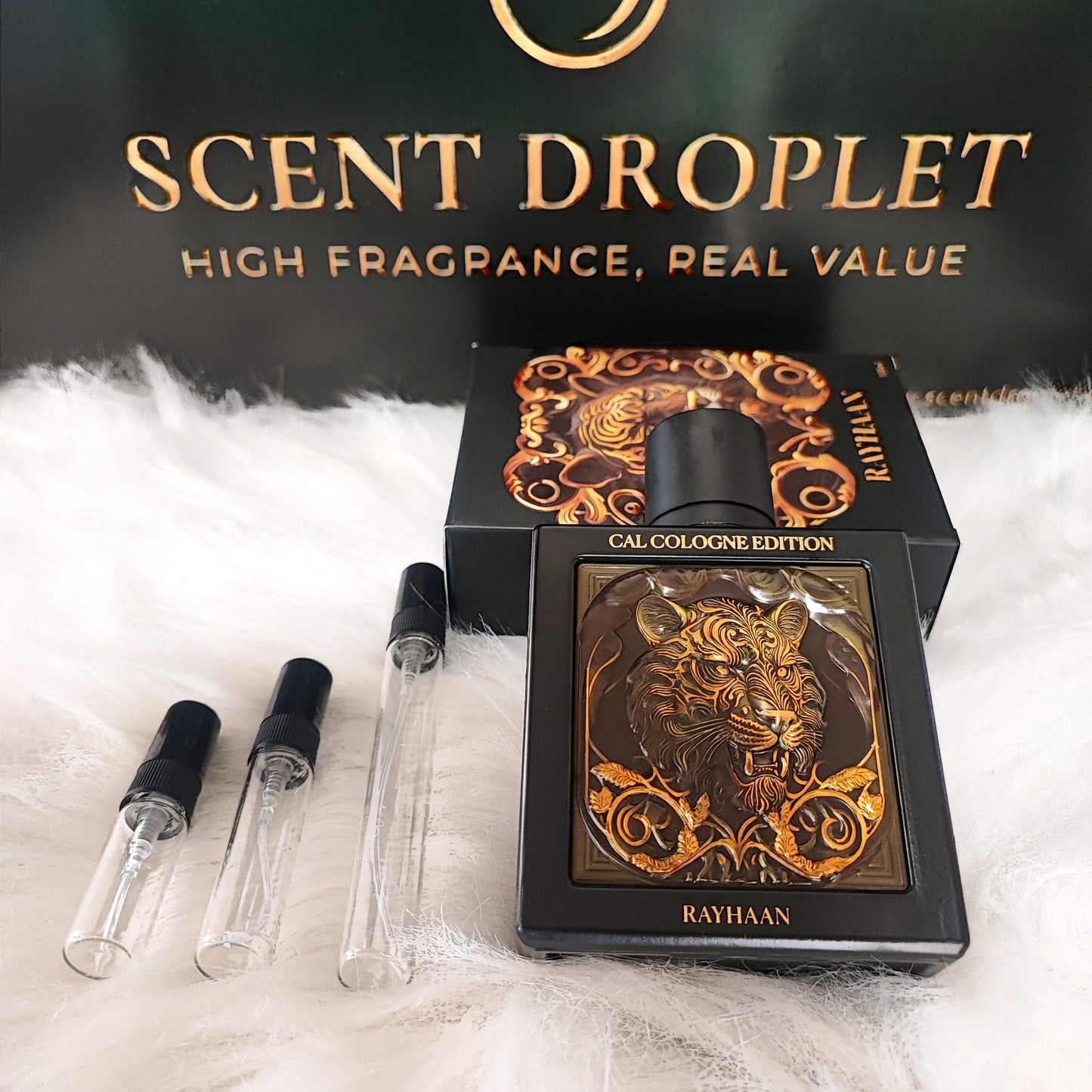 Rayhaan Tiger Cal Cologne Extrait De Parfum (Decant)
