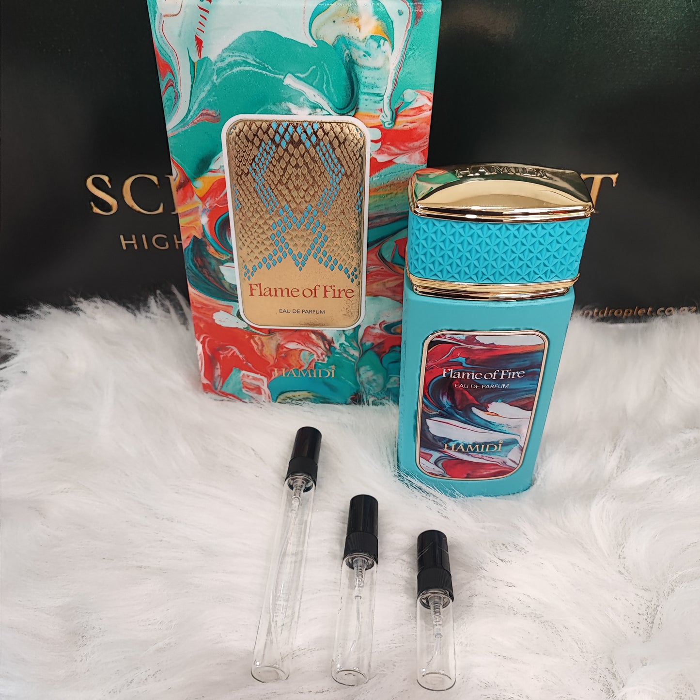 Flame of Fire by Hamidi Eau De Parfum (Alcohol Free) (Decant)