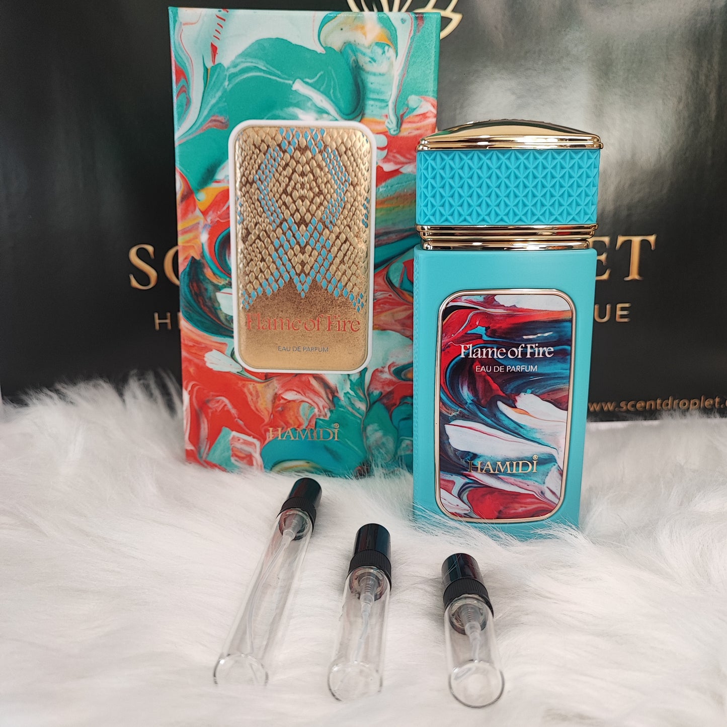 Flame of Fire by Hamidi Eau De Parfum (Alcohol Free) (Decant)