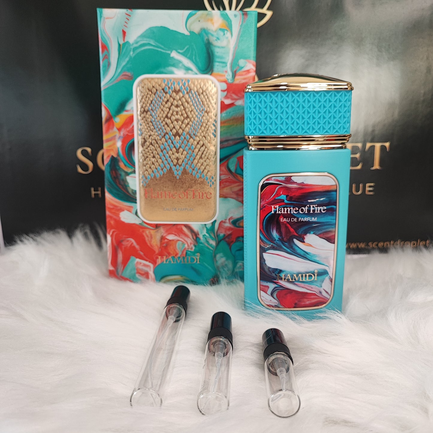 Flame of Fire by Hamidi Eau De Parfum (Alcohol Free) (Decant)