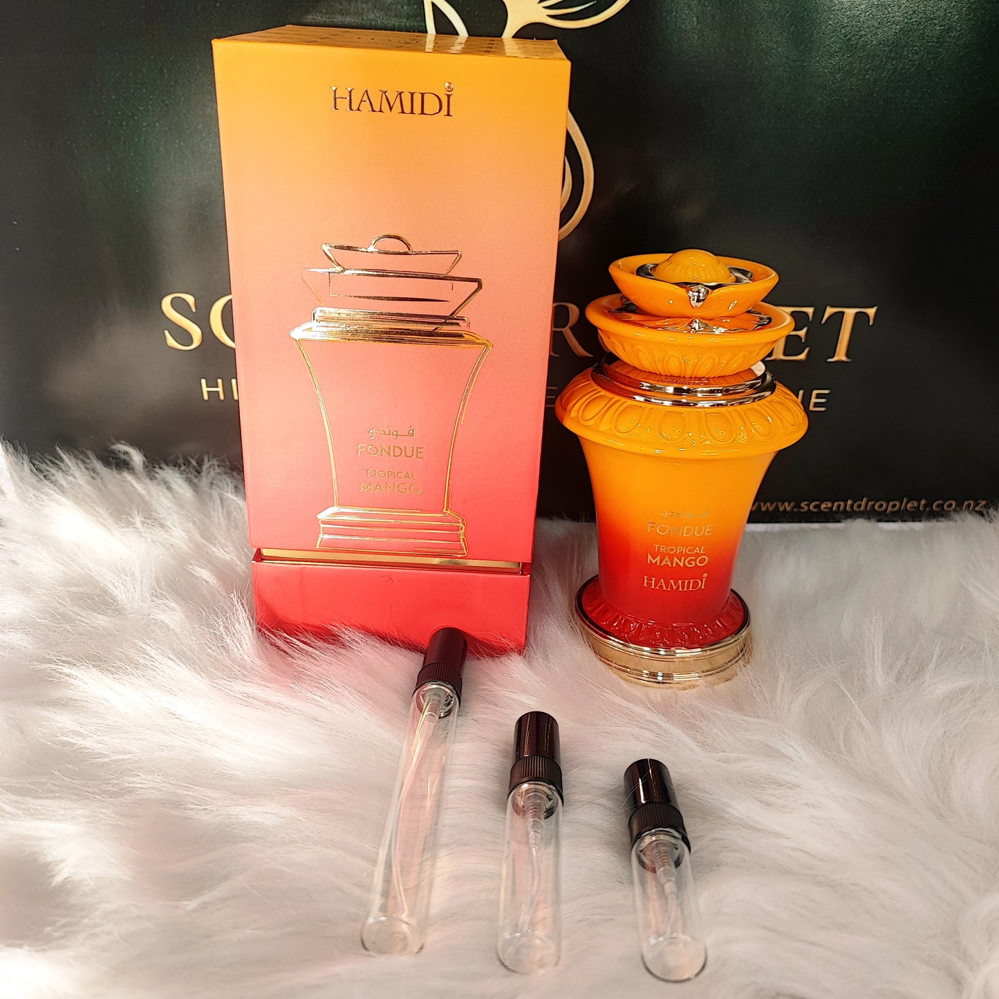 Fondue Tropical Mango EDP by Hamidi (Alcohol Free) (Decant)