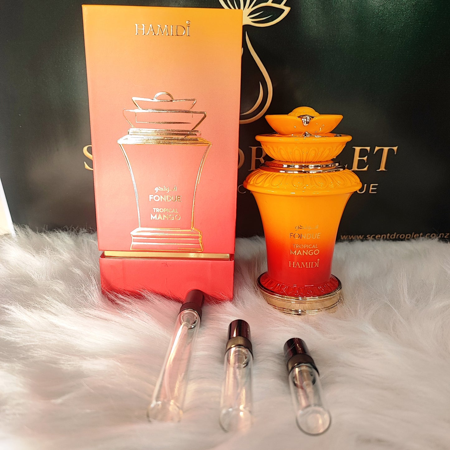 Fondue Tropical Mango EDP by Hamidi (Alcohol Free) (Decant)