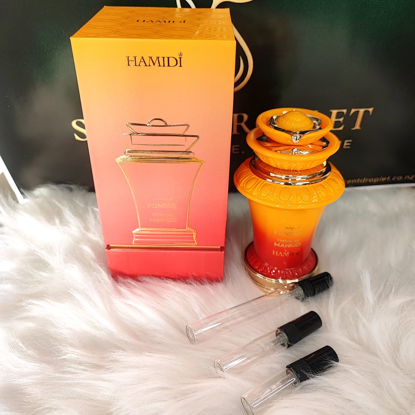 Fondue Tropical Mango EDP by Hamidi (Alcohol Free) (Decant)
