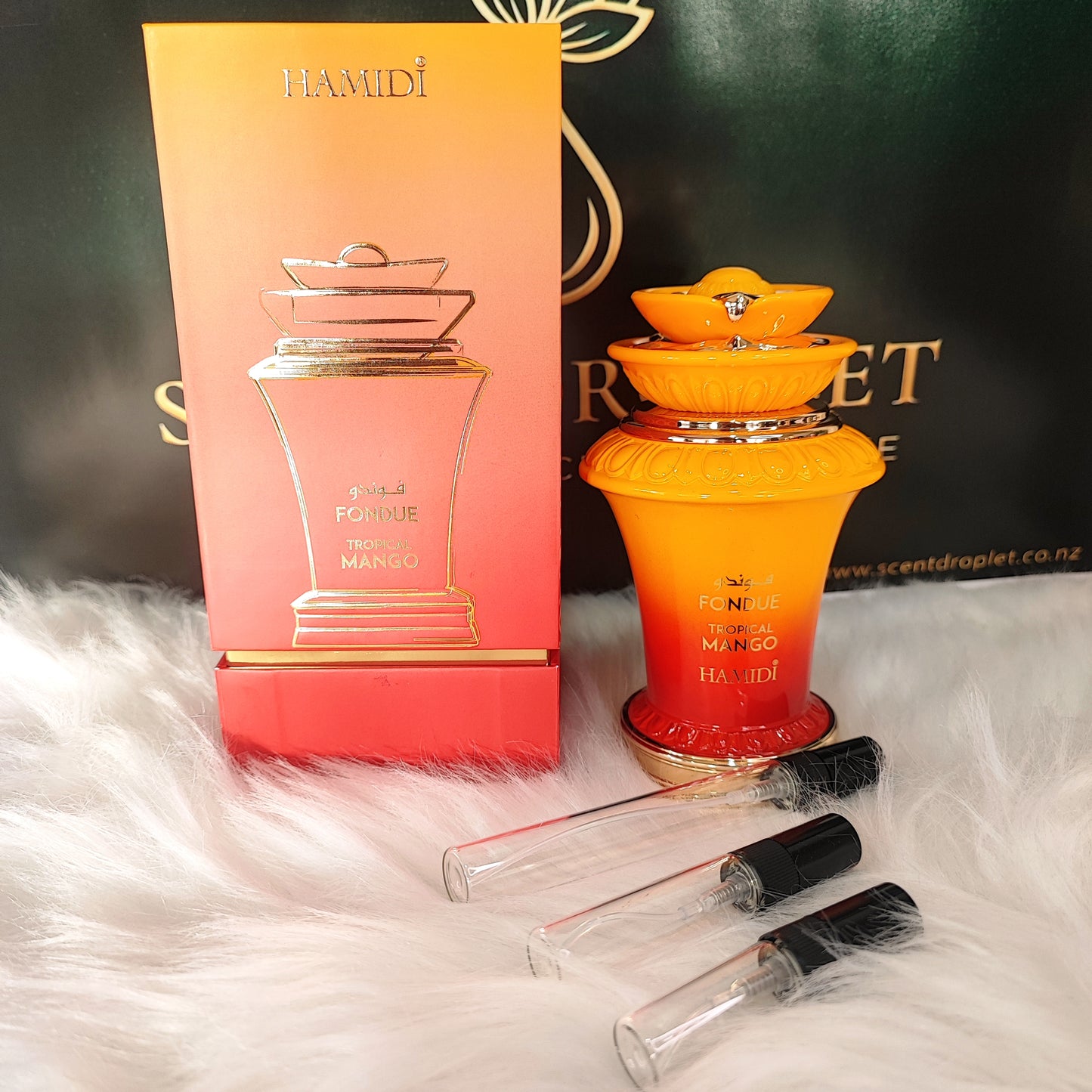 Fondue Tropical Mango EDP by Hamidi (Alcohol Free) (Decant)