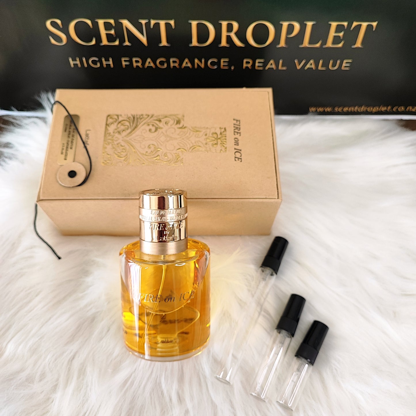 Fire On Ice by Lattafa Eau de Parfum (Decant)