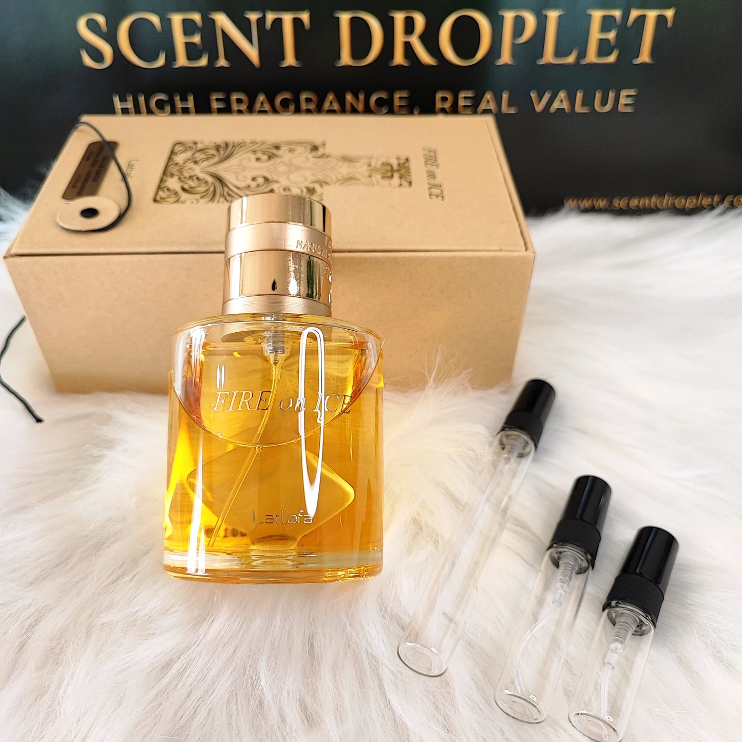 Fire On Ice by Lattafa Eau de Parfum (Decant)