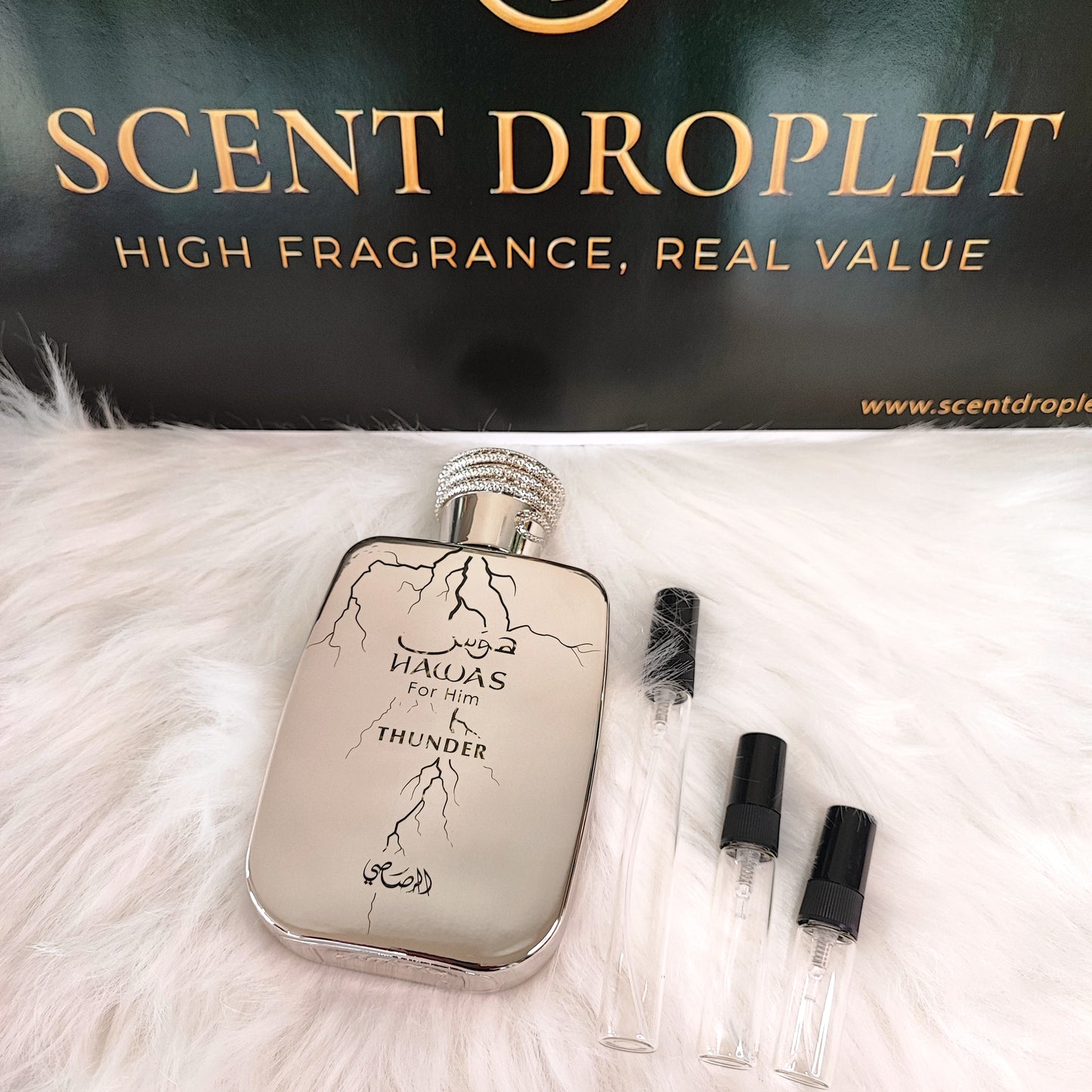 Hawas Thunder by Rasasi Eau de Parfum (Decant)