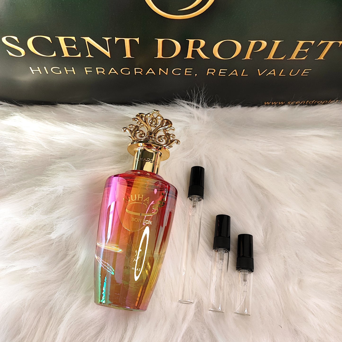 Nuha Bon Bon by Khadlaj EDP for Women (Decant)