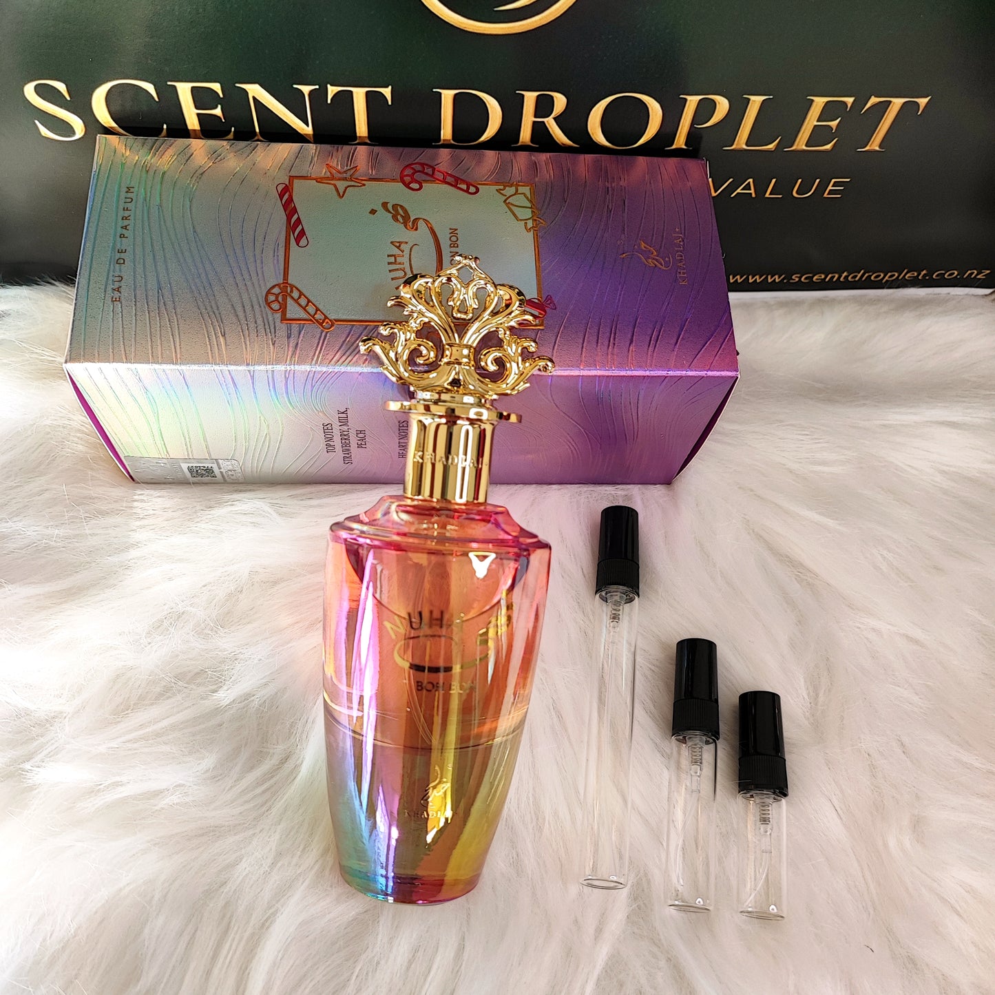 Nuha Bon Bon by Khadlaj EDP for Women (Decant)
