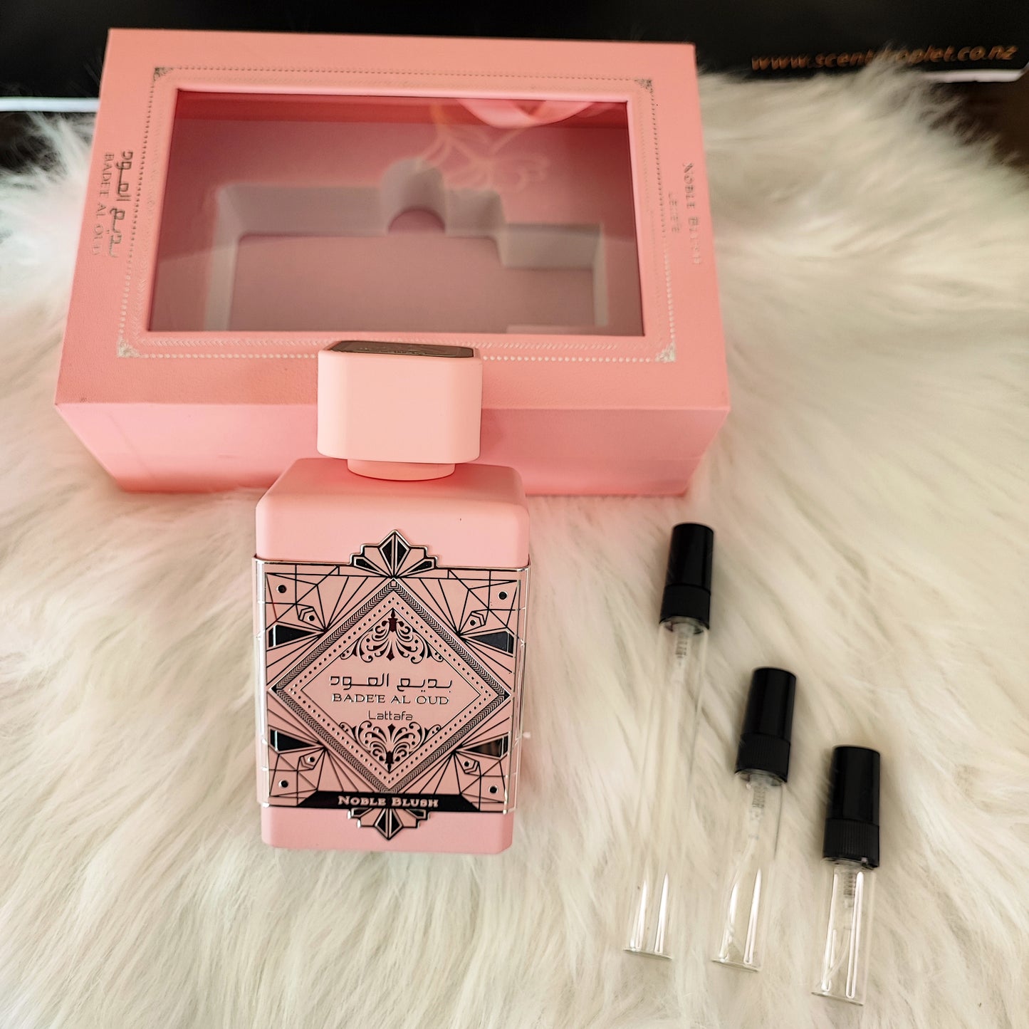 Bade'e Al Oud Noble Blush by Lattafa EDP (Decant)