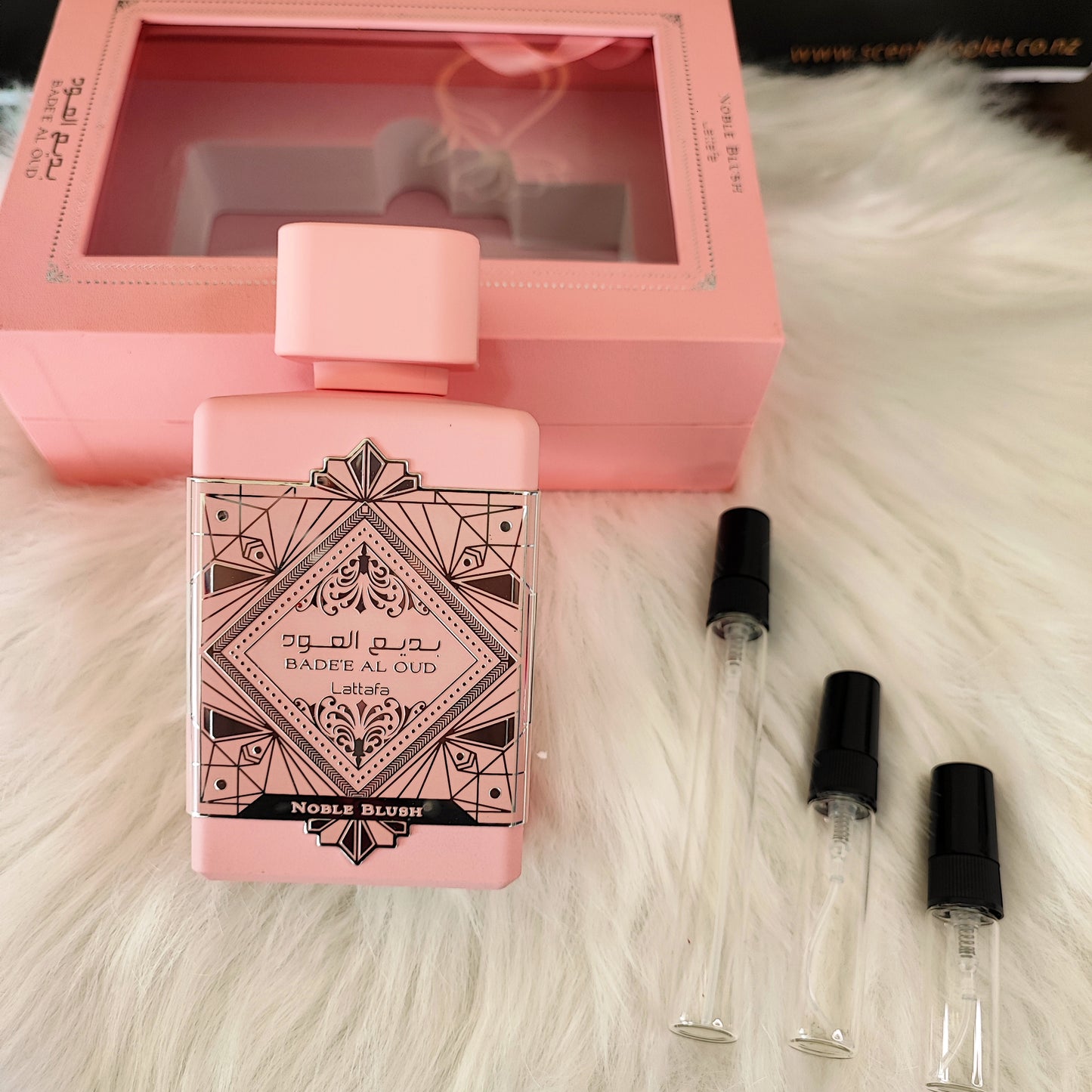 Bade'e Al Oud Noble Blush by Lattafa EDP (Decant)