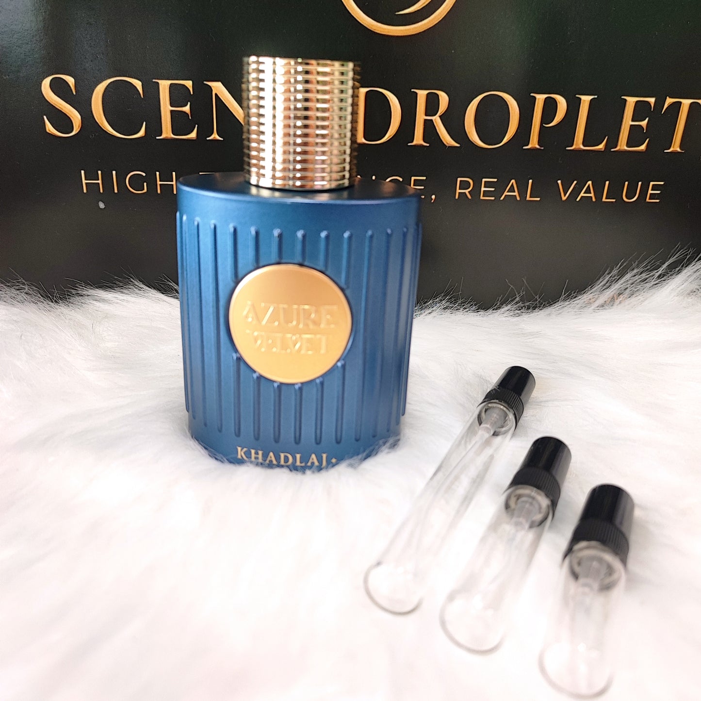 Azure Velvet by Khadlaj Extrait De Parfum (Decant)
