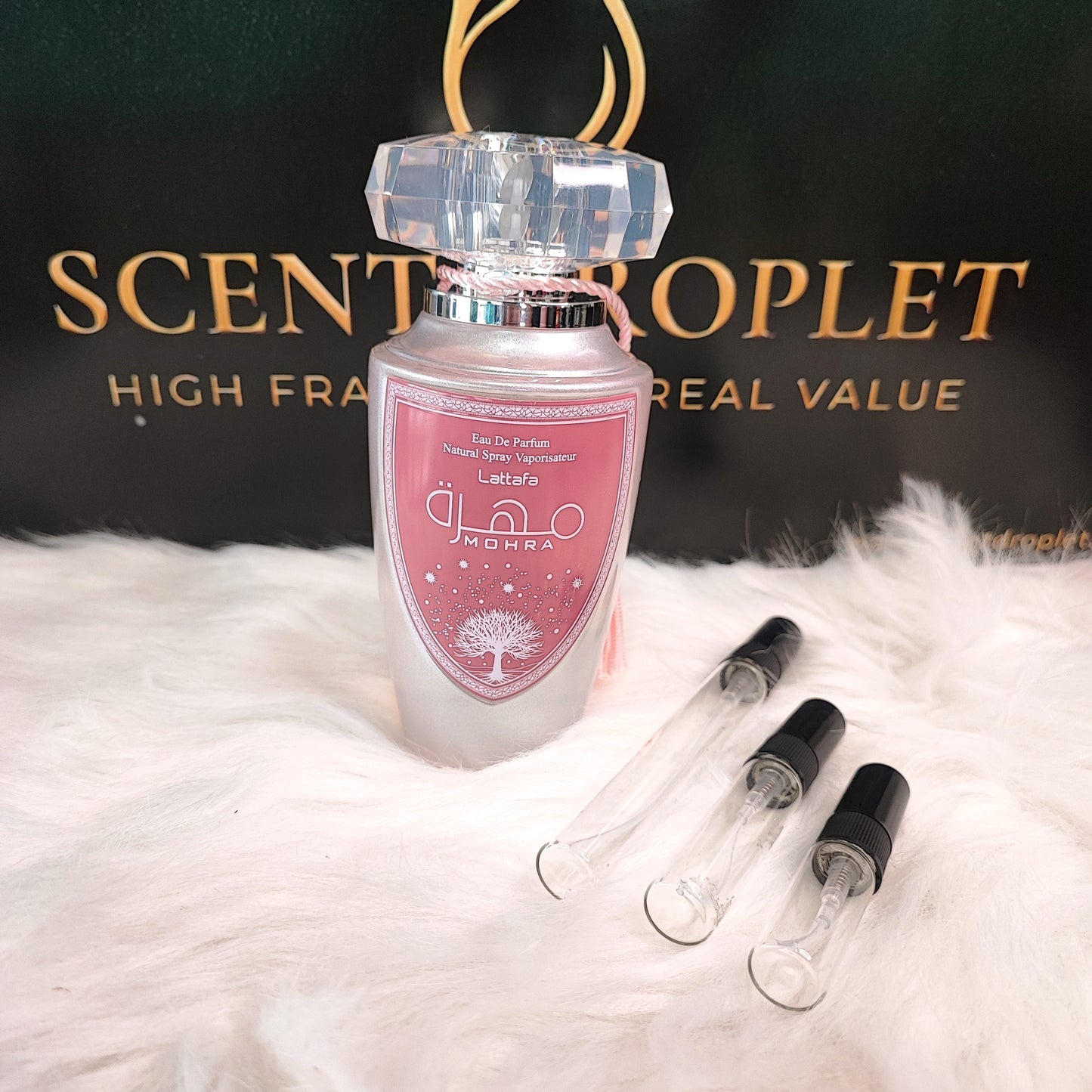 Mohra Silky Rose EDP by Lattafa (Decant)