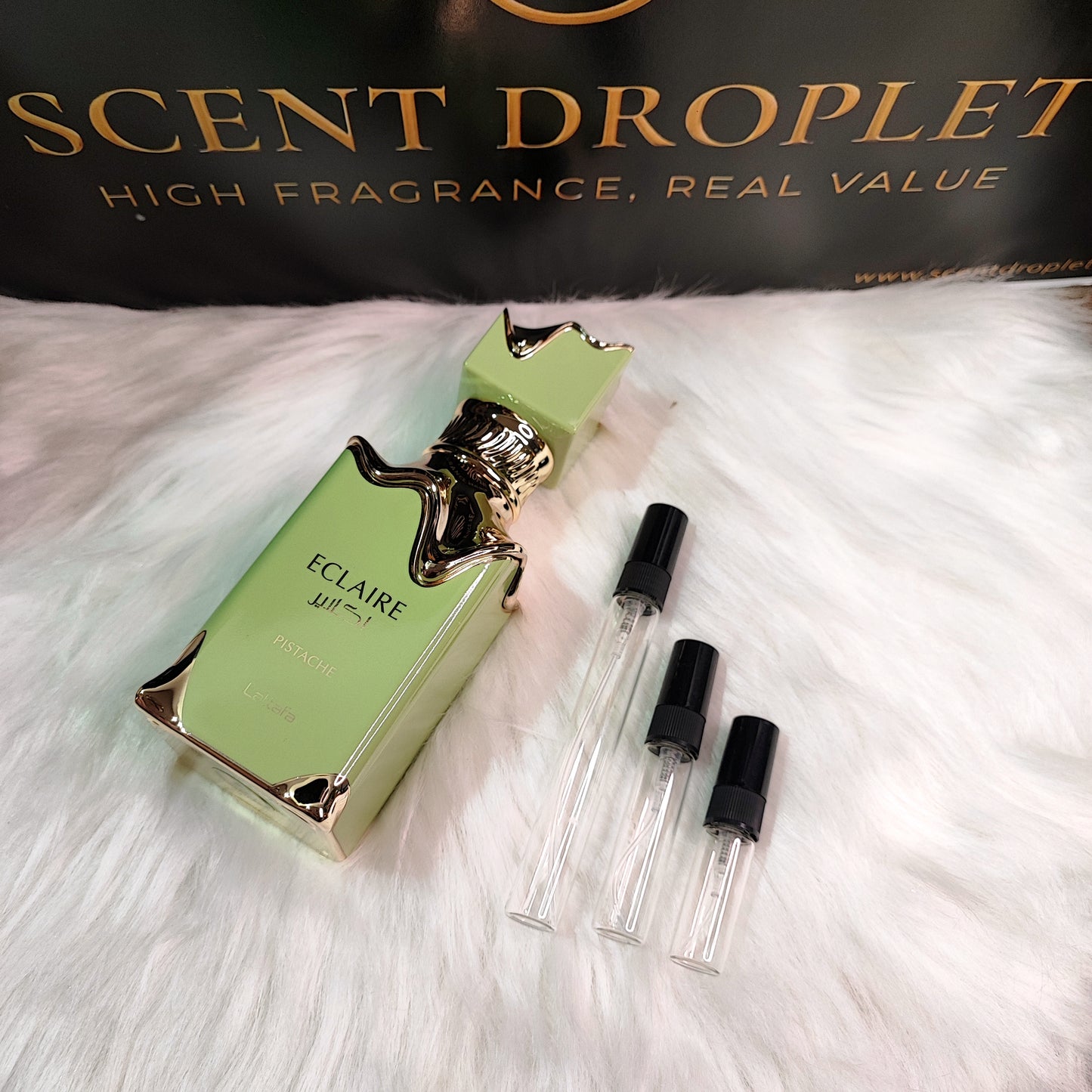 Eclaire Pistache by Lattafa Eau de Parfum (Decant)