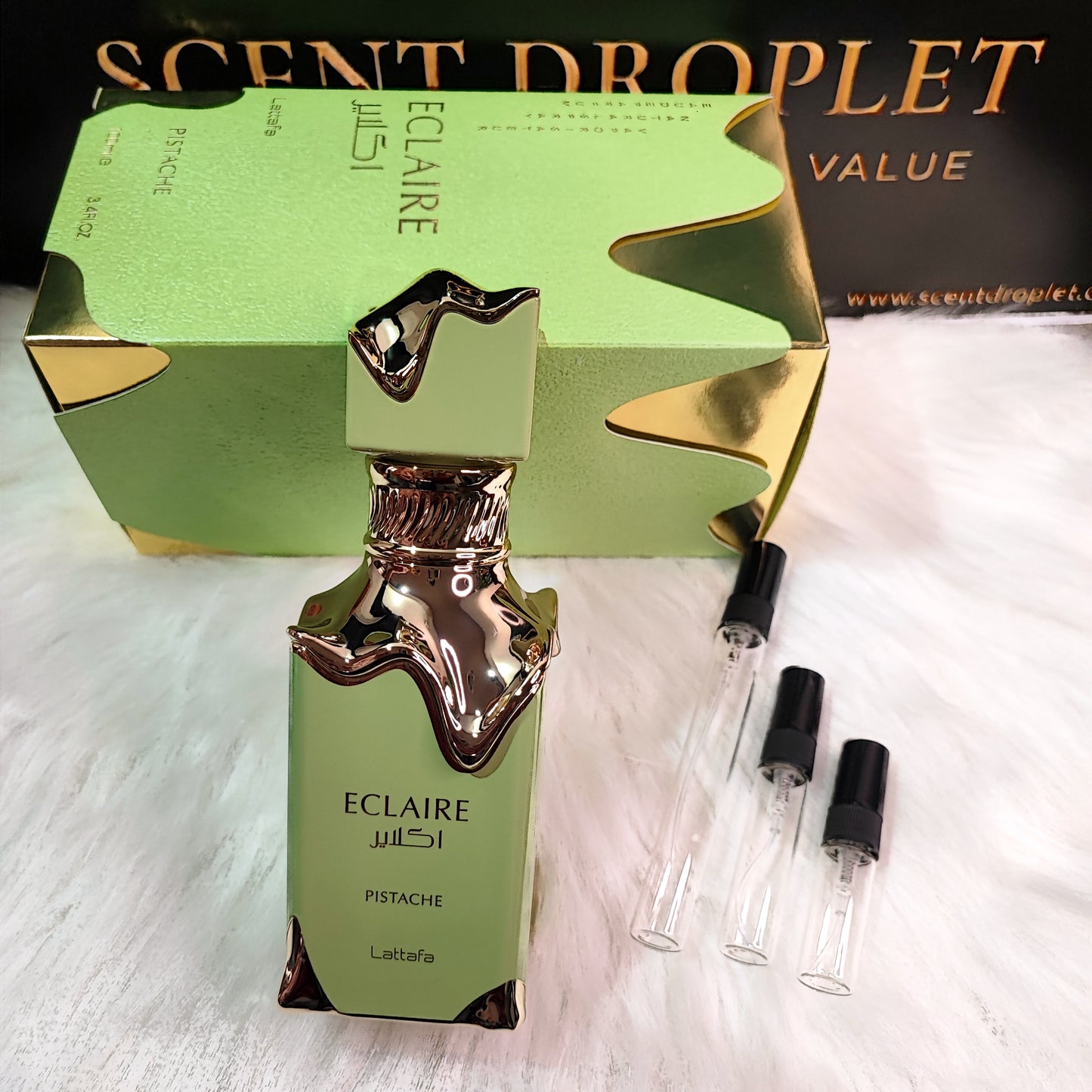 Eclaire Pistache by Lattafa Eau de Parfum (Decant)