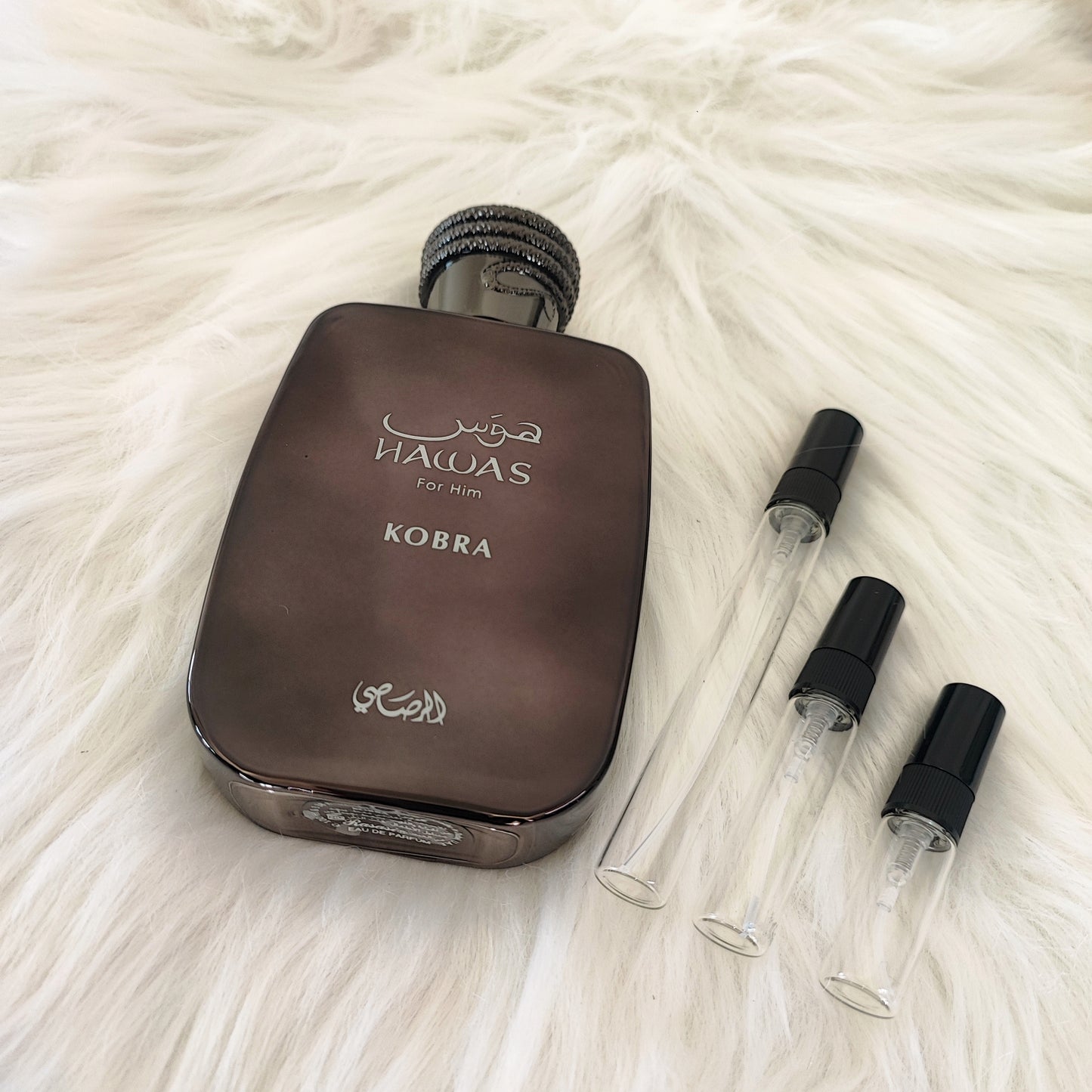 Hawas Kobra by Rasasi Eau de Parfum (Decant)