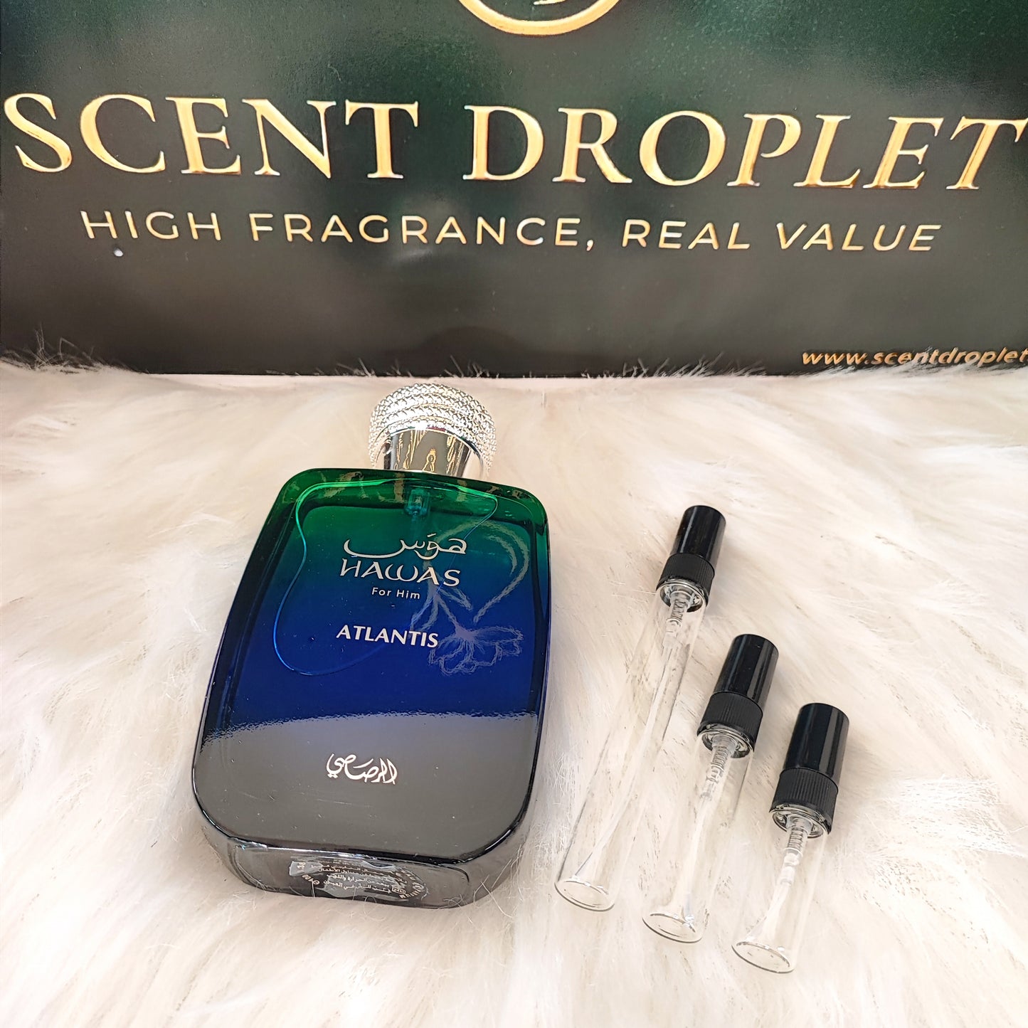 Hawas Atlantis by Rasasi Eau de Parfum (Decant)