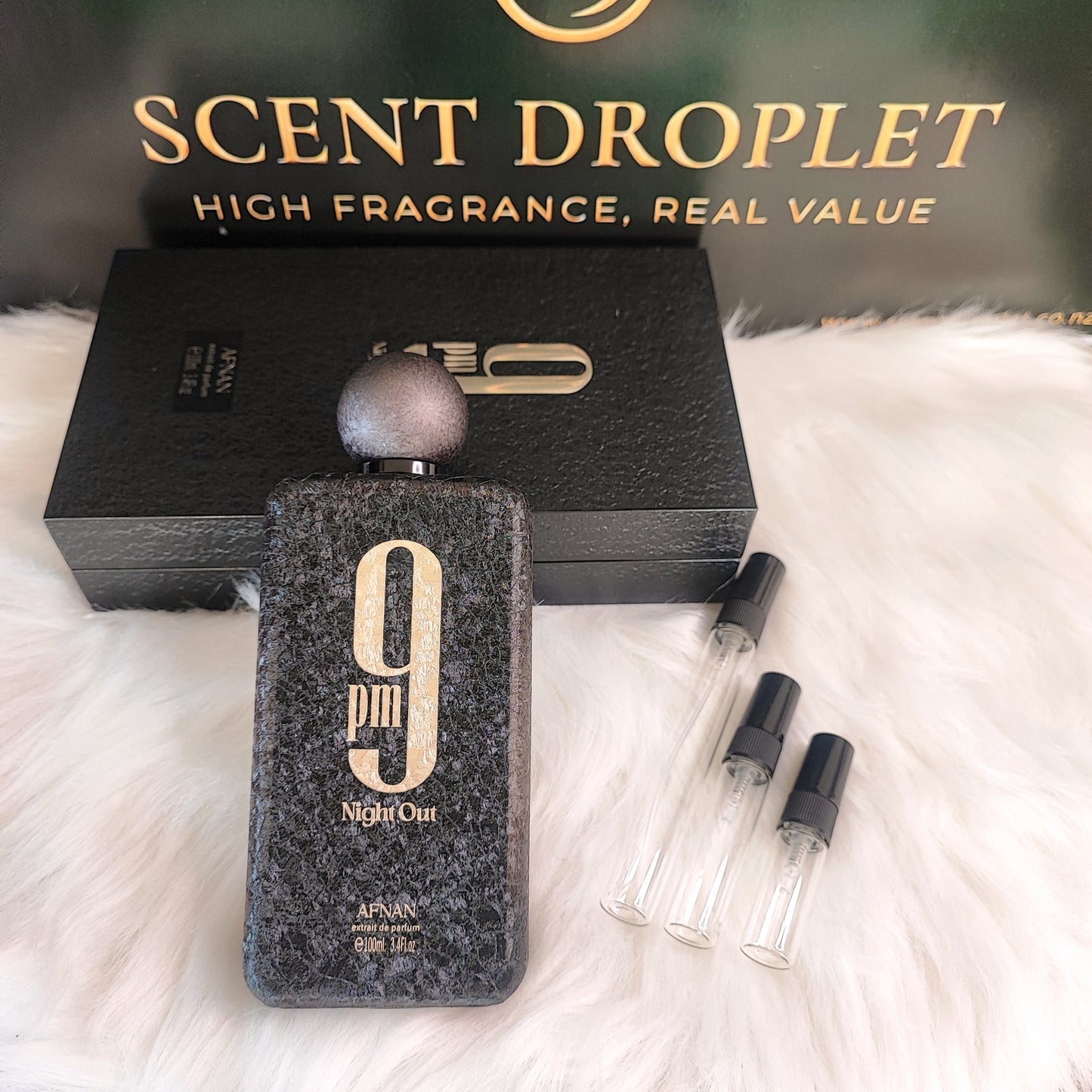9 PM Night Out by Afnan Extrait (Decant)