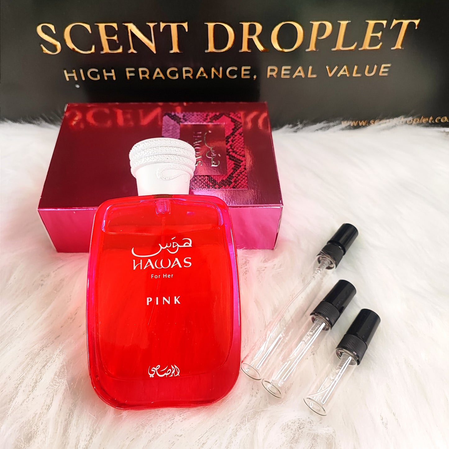 Hawas Pink by Rasasi Eau de Parfum (Decant)