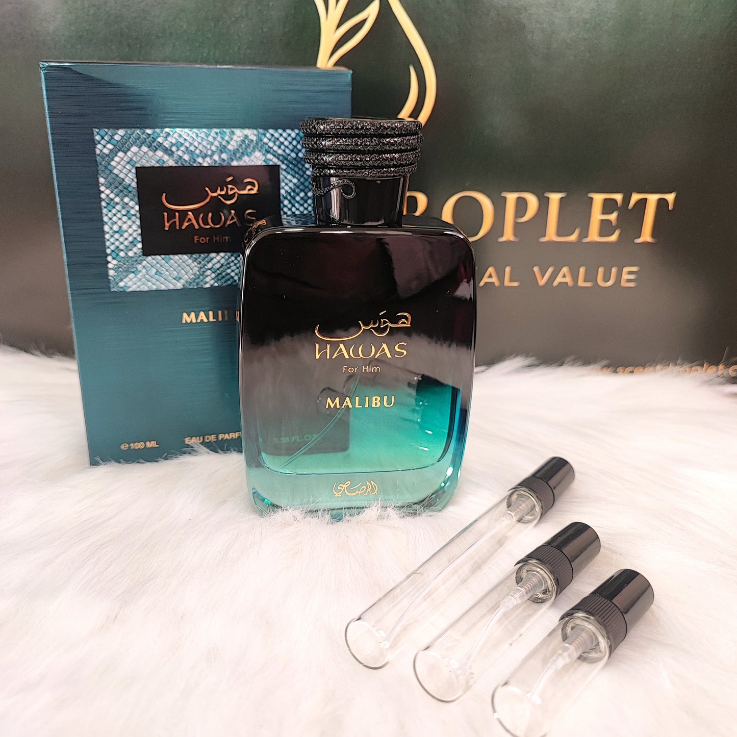 Hawas Malibu by Rasasi Eau de Parfum (Decant)