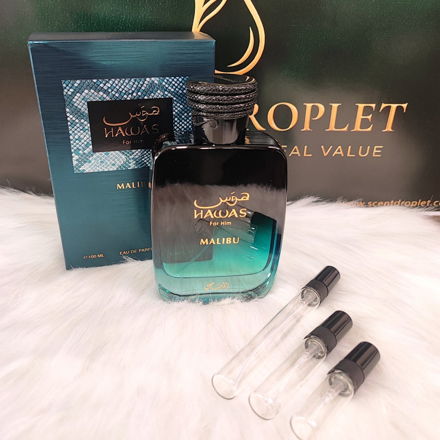 Hawas Malibu by Rasasi Eau de Parfum (Decant)