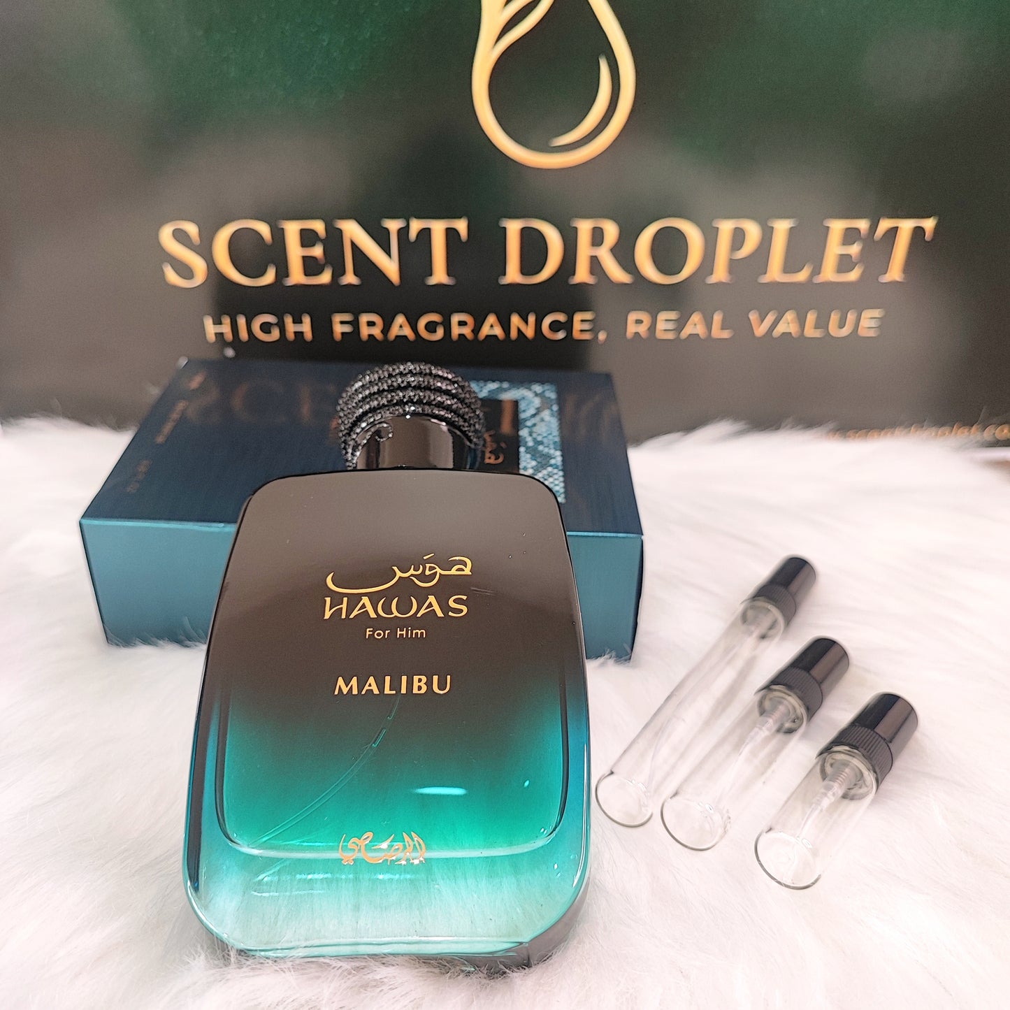 Hawas Malibu by Rasasi Eau de Parfum (Decant)
