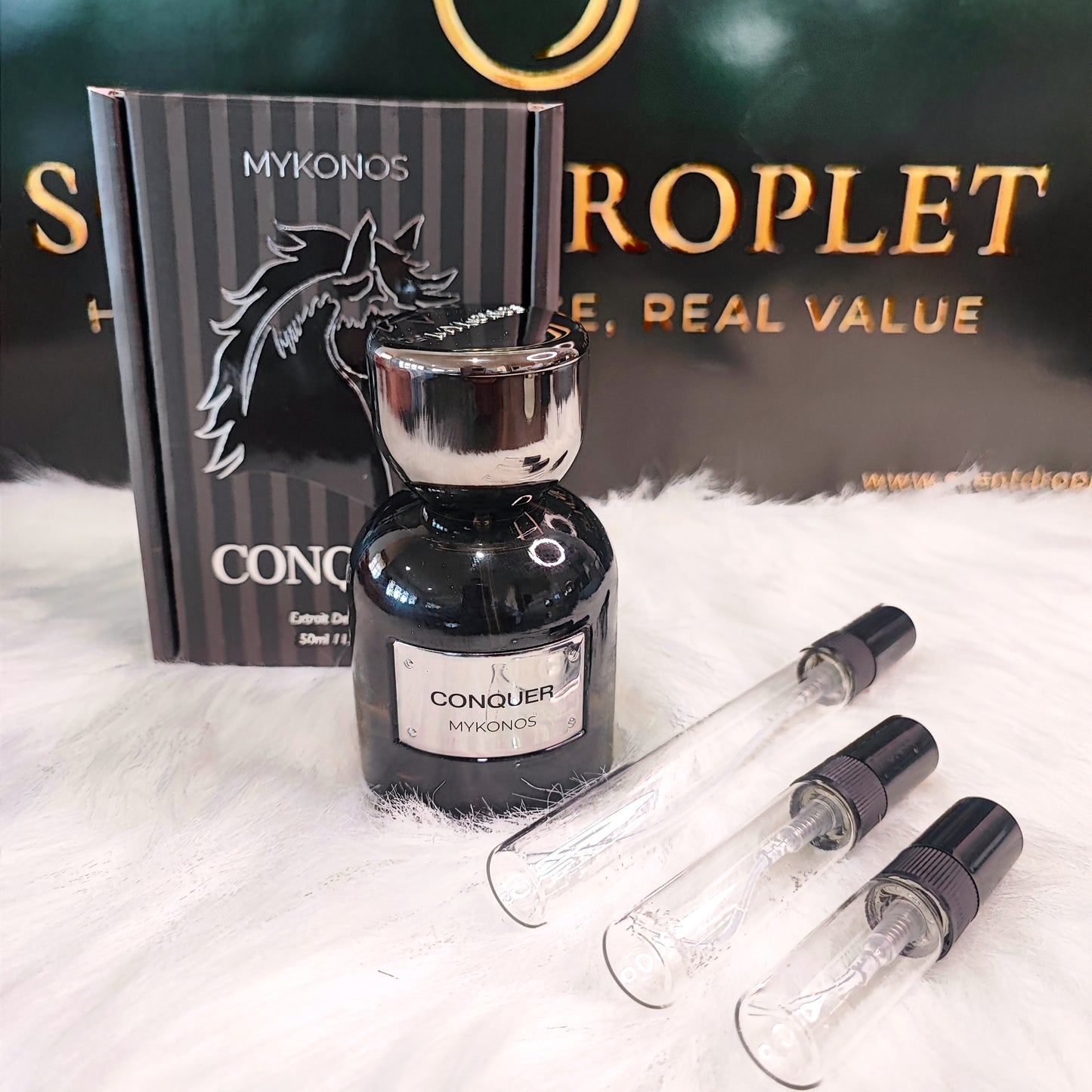 Conquer by Mykonos Extrait (Decant)