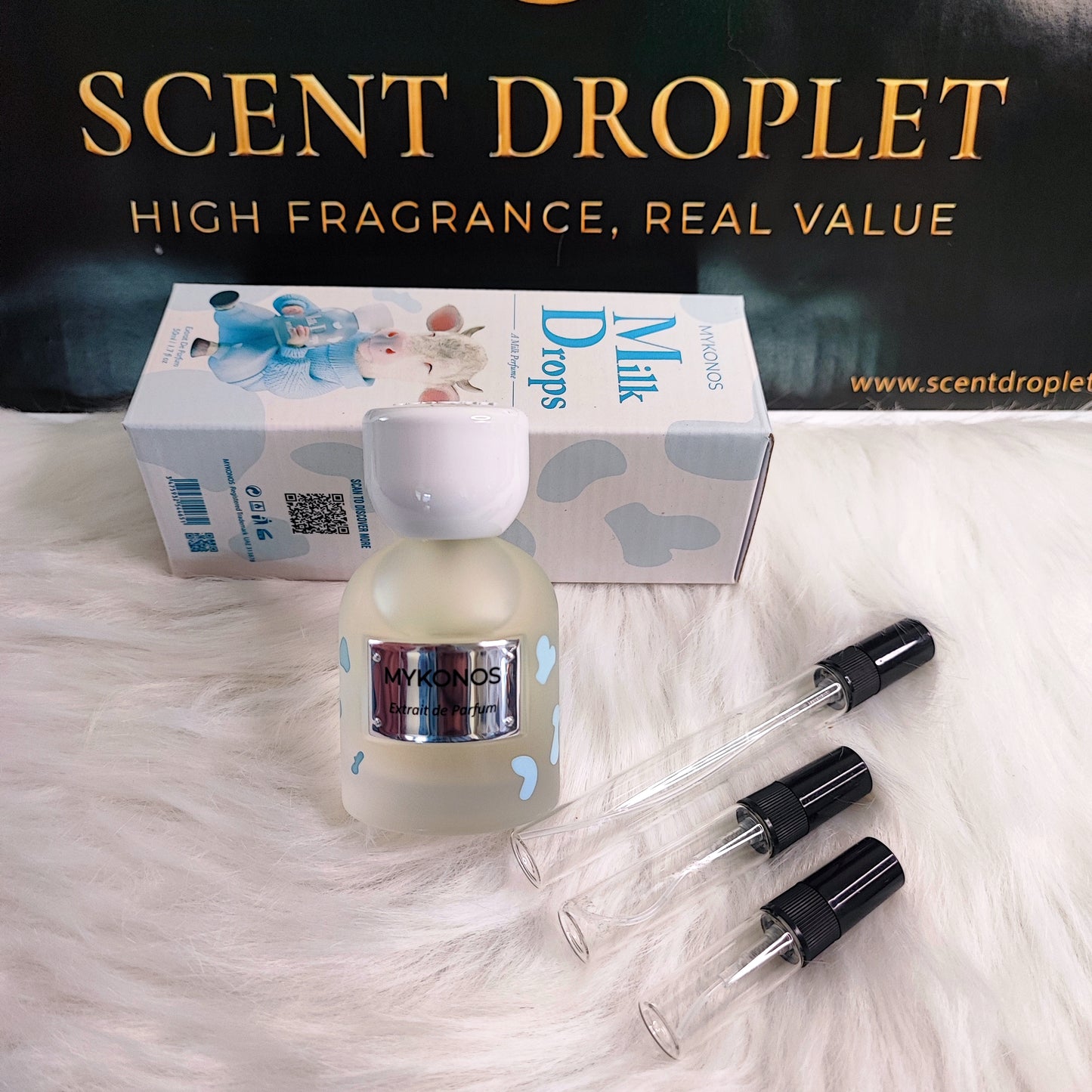 Milk Drops by Mykonos Extrait (Decant)