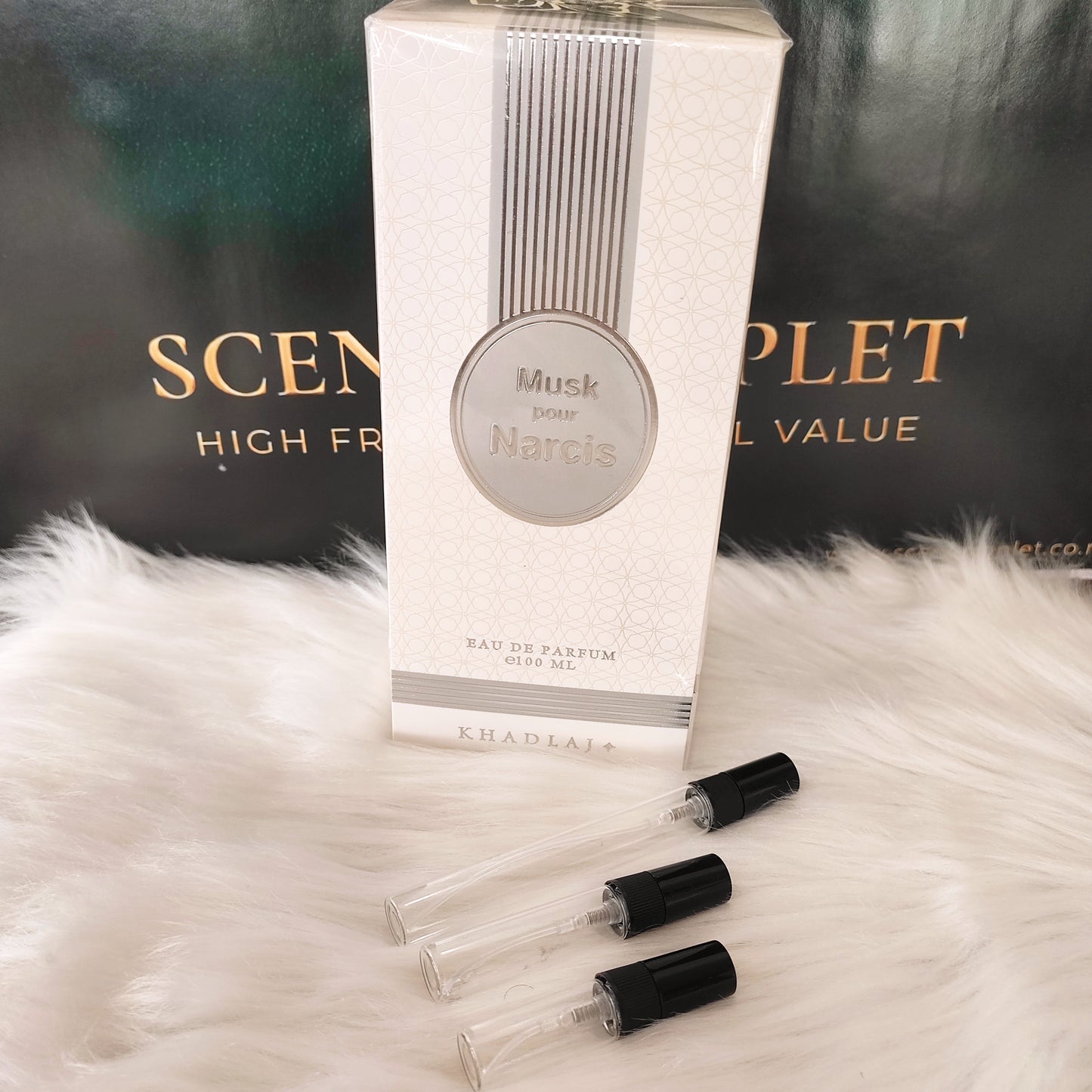 Musk Pour Narcis by Khadlaj Eau de Parfum (Decant)