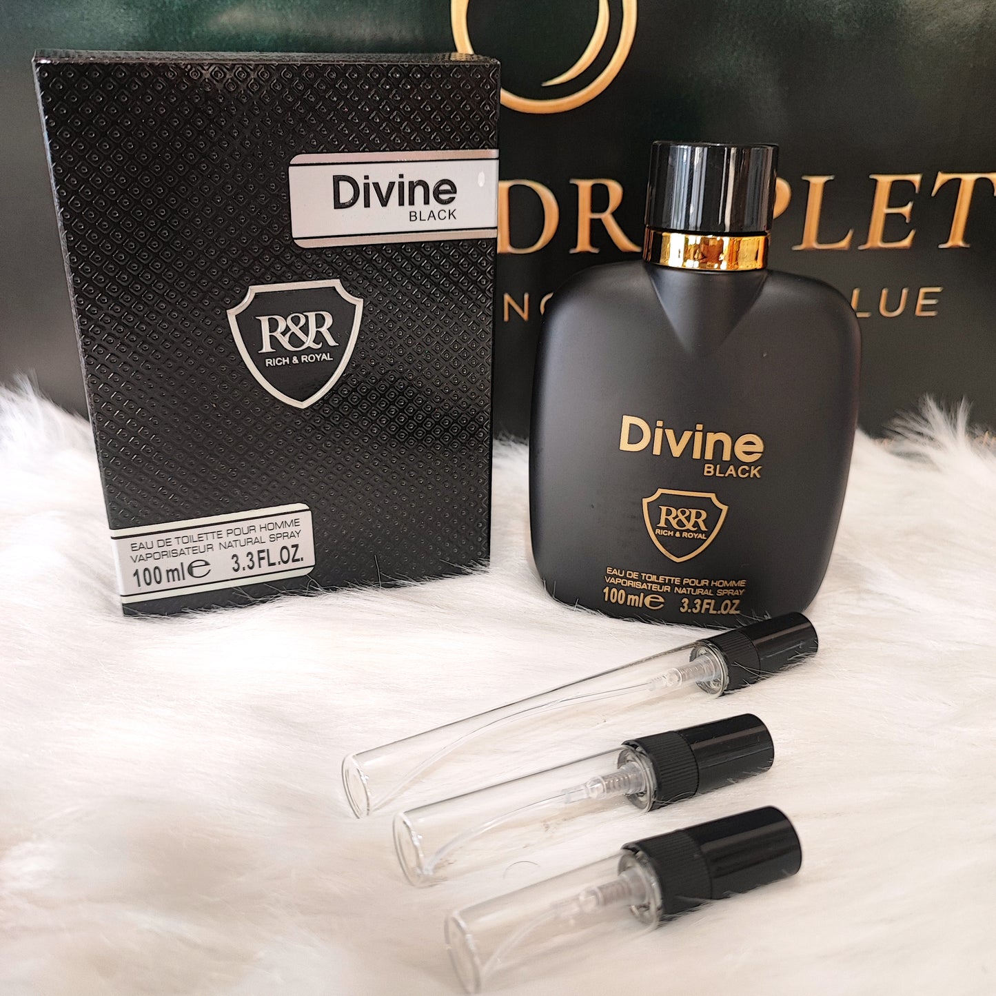 Divine Black by Mahabub Eau de Parfum (Decant)