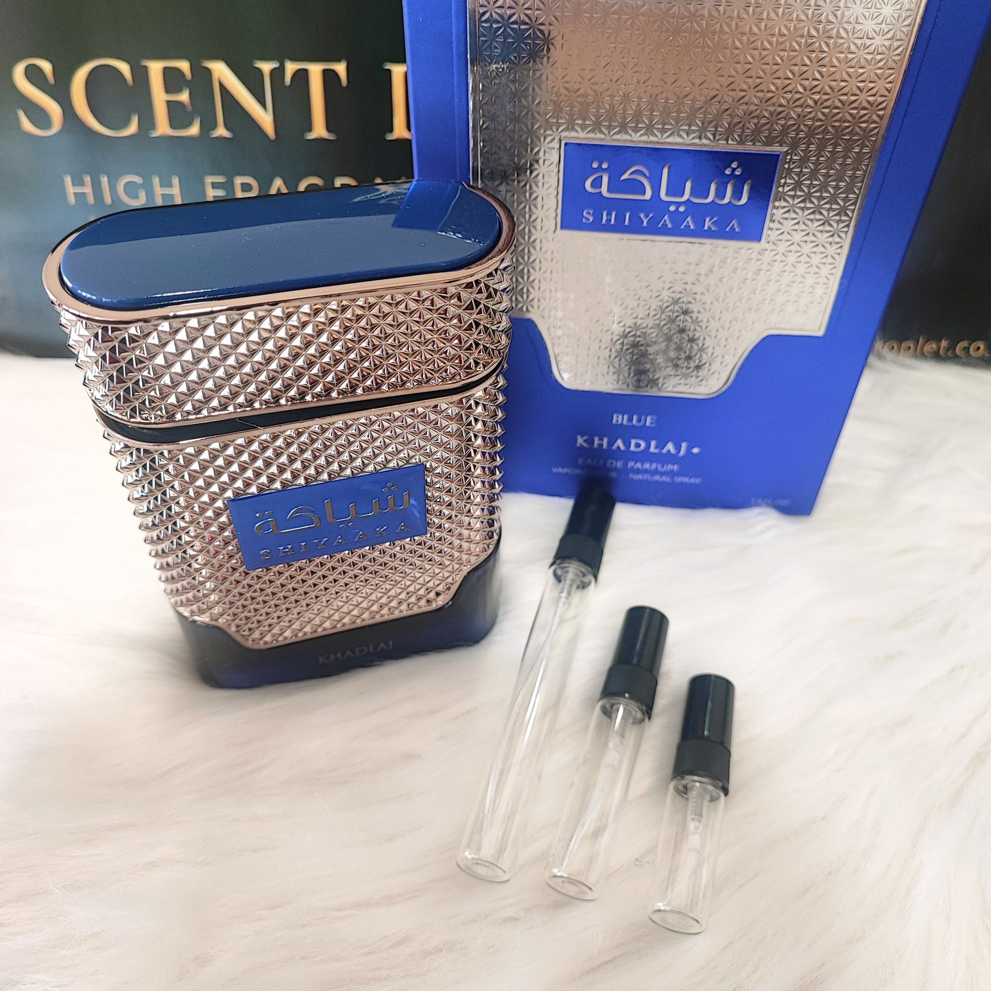 Shiyaaka Blue by Khadlaj Eau de Parfum (Decant)