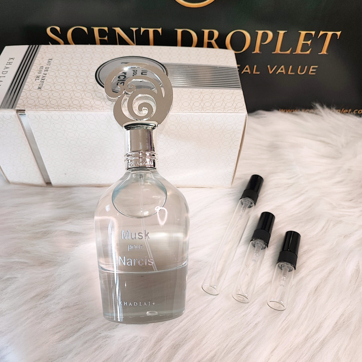 Musk Pour Narcis by Khadlaj Eau de Parfum (Decant)