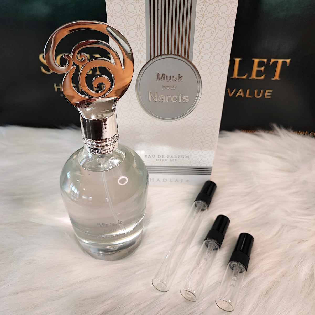 Musk Pour Narcis by Khadlaj Eau de Parfum (Decant)