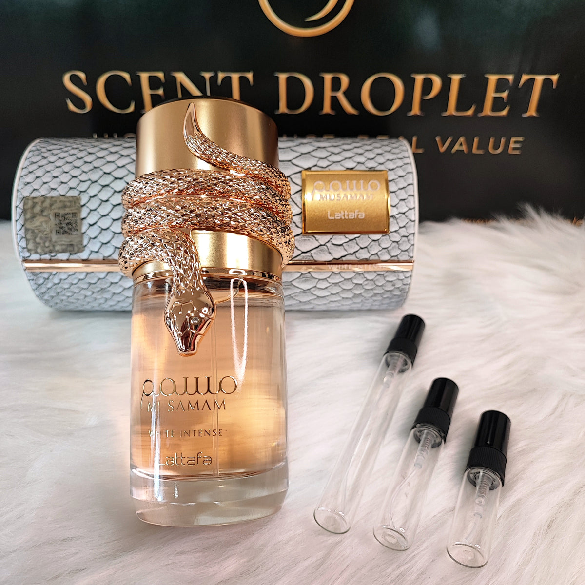 Musamam White Intense by Lattafa EDP (Decant)