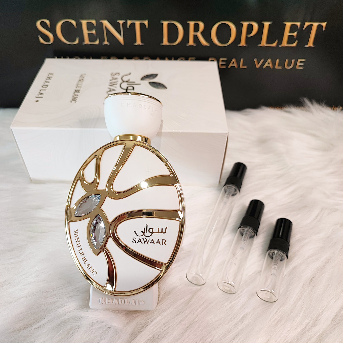 Sawaar Vanille Blanc by Khadlaj EDP (Decant)