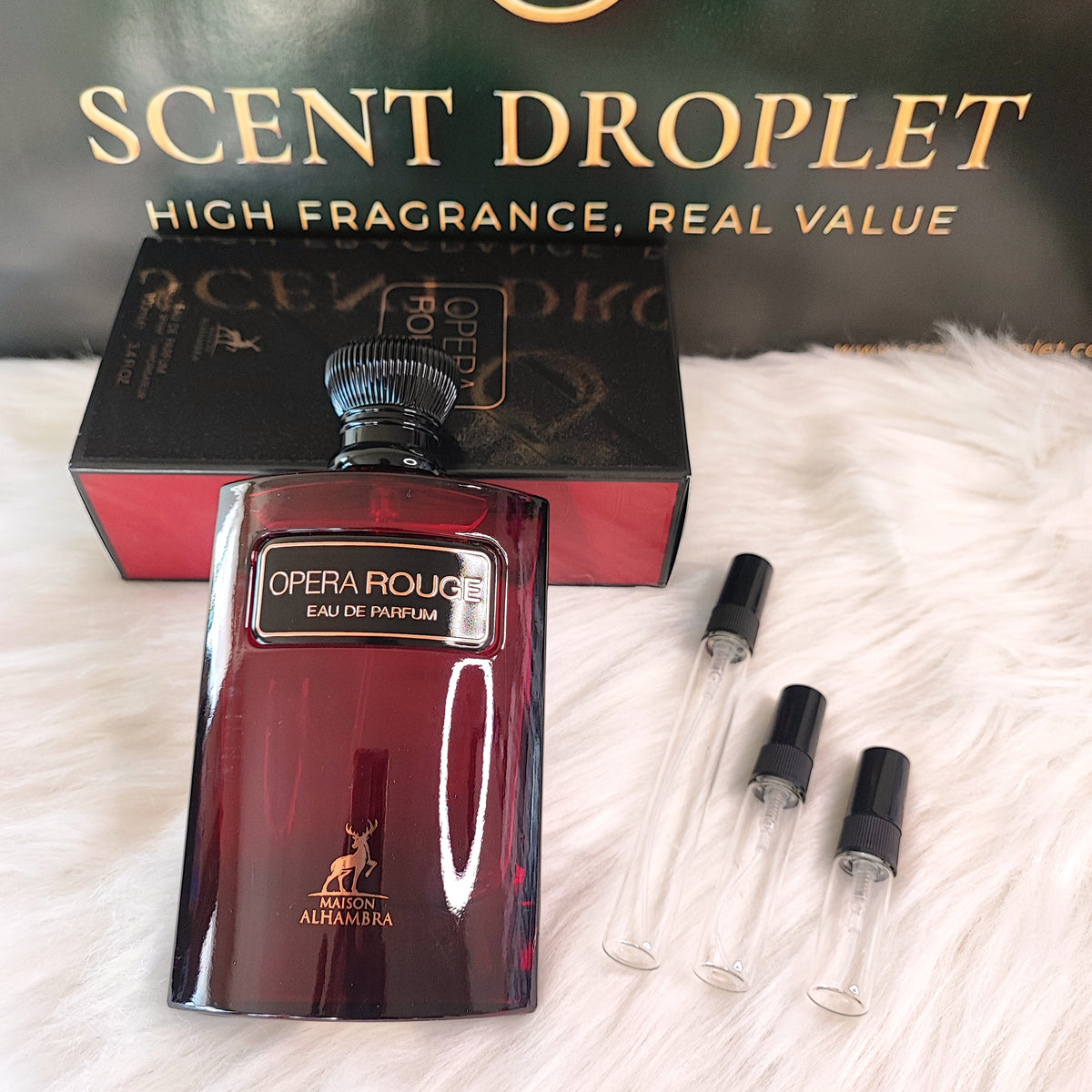 Opera Rouge by Maison Alhambra Eau de Parfum (Decant)
