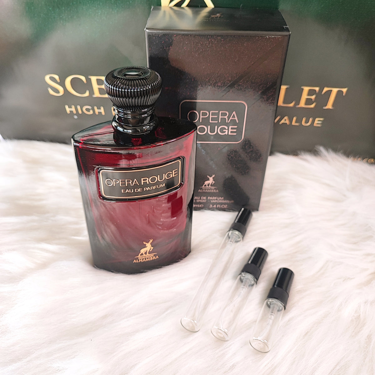 Opera Rouge by Maison Alhambra Eau de Parfum (Decant)