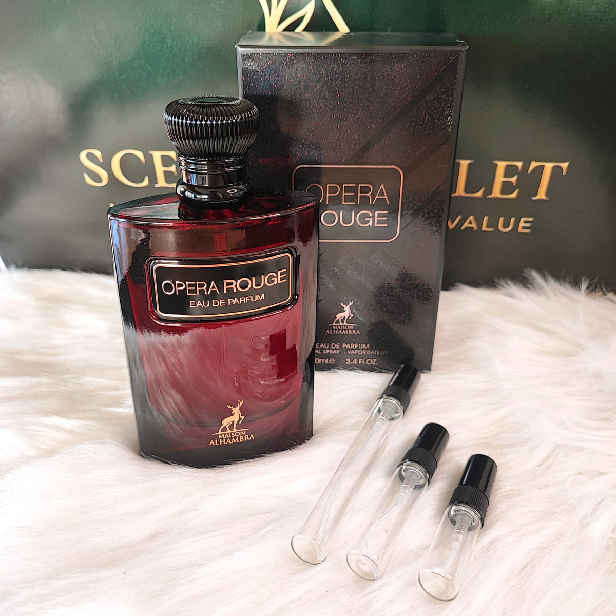 Opera Rouge by Maison Alhambra Eau de Parfum (Decant)