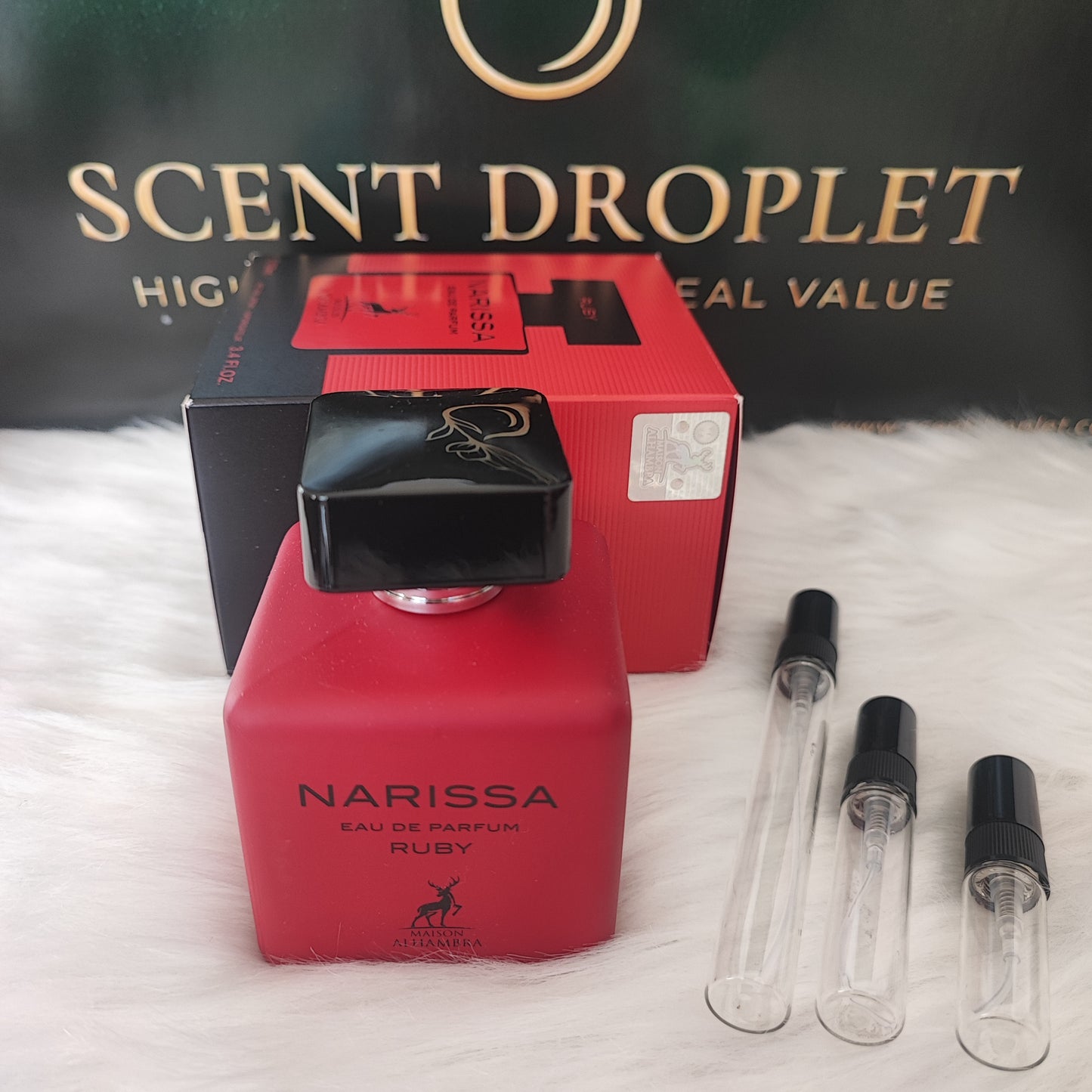 Narissa Ruby by Maison Alhambra EDP (Decant)