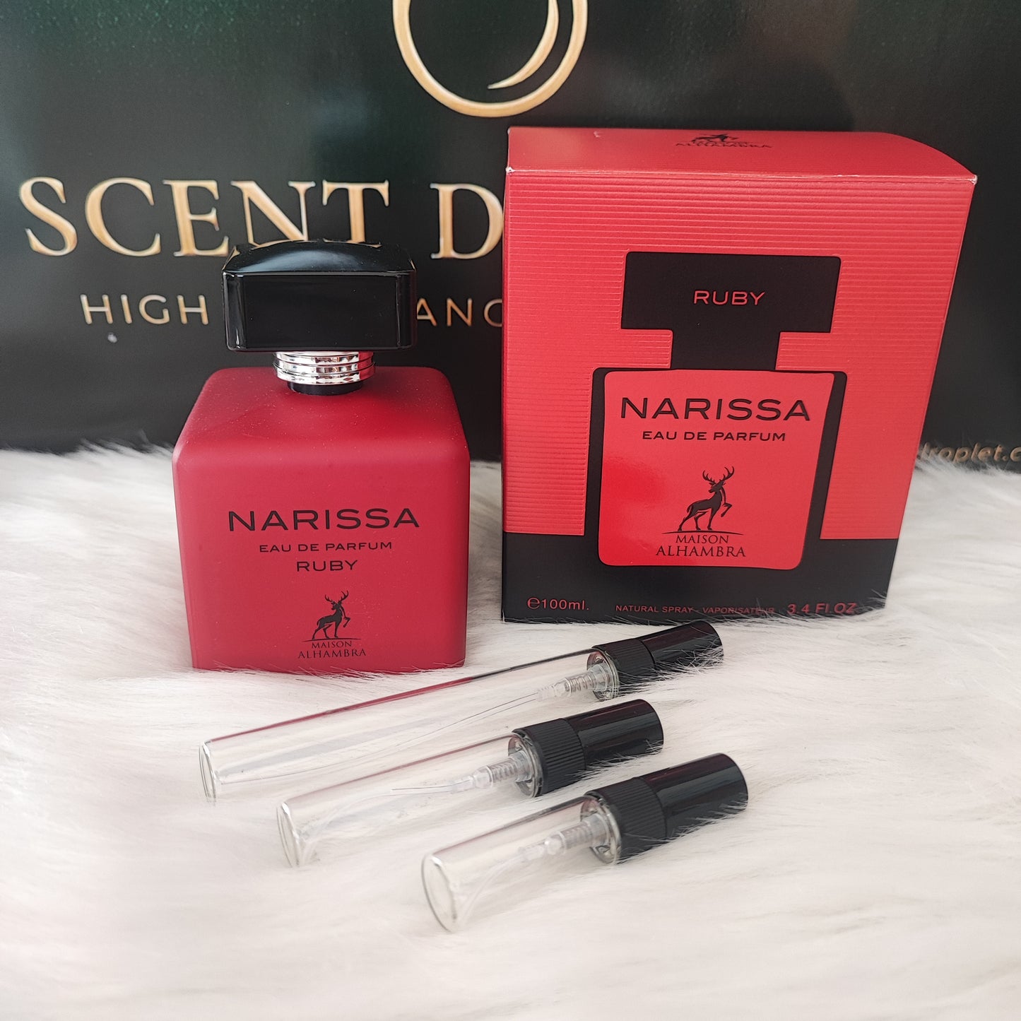 Narissa Ruby by Maison Alhambra EDP (Decant)