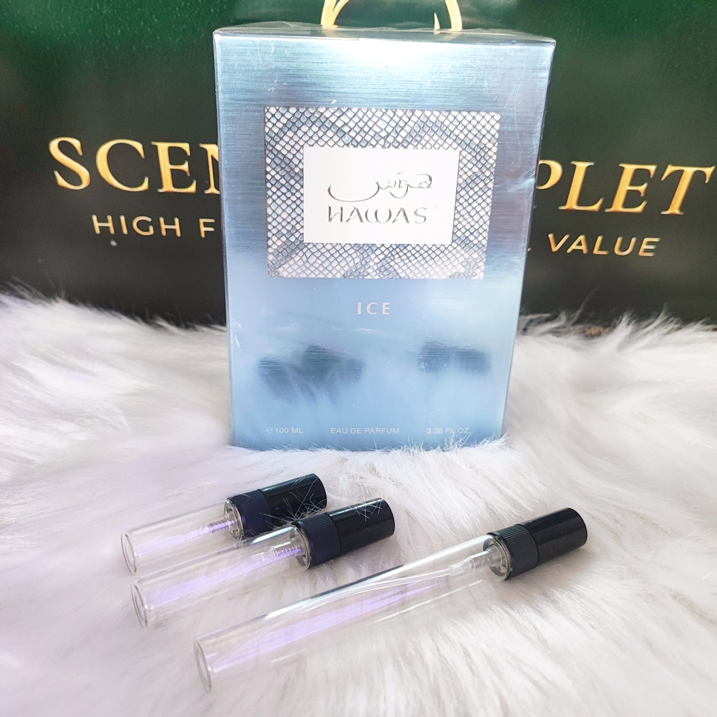 Hawas Ice by Rasasi Eau de Parfum (Decant)