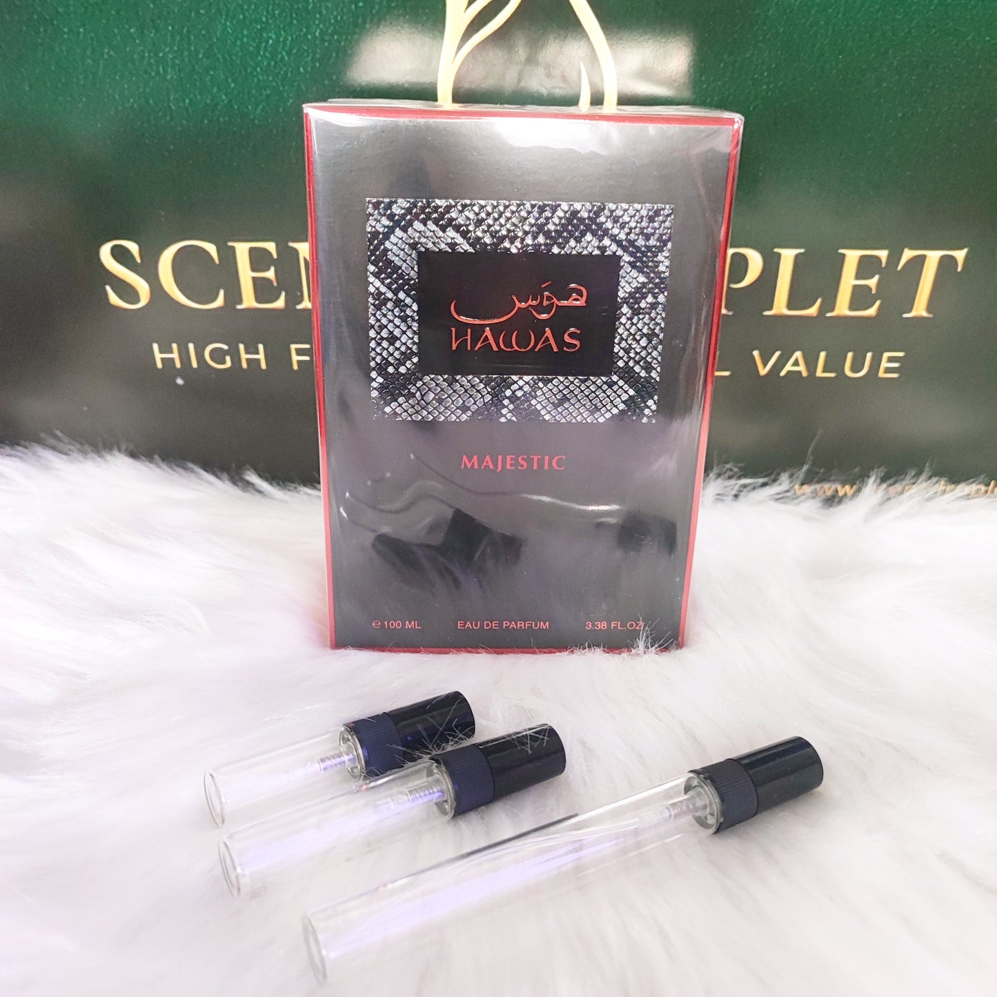 Hawas Majestic by Rasasi EDP (Decant)