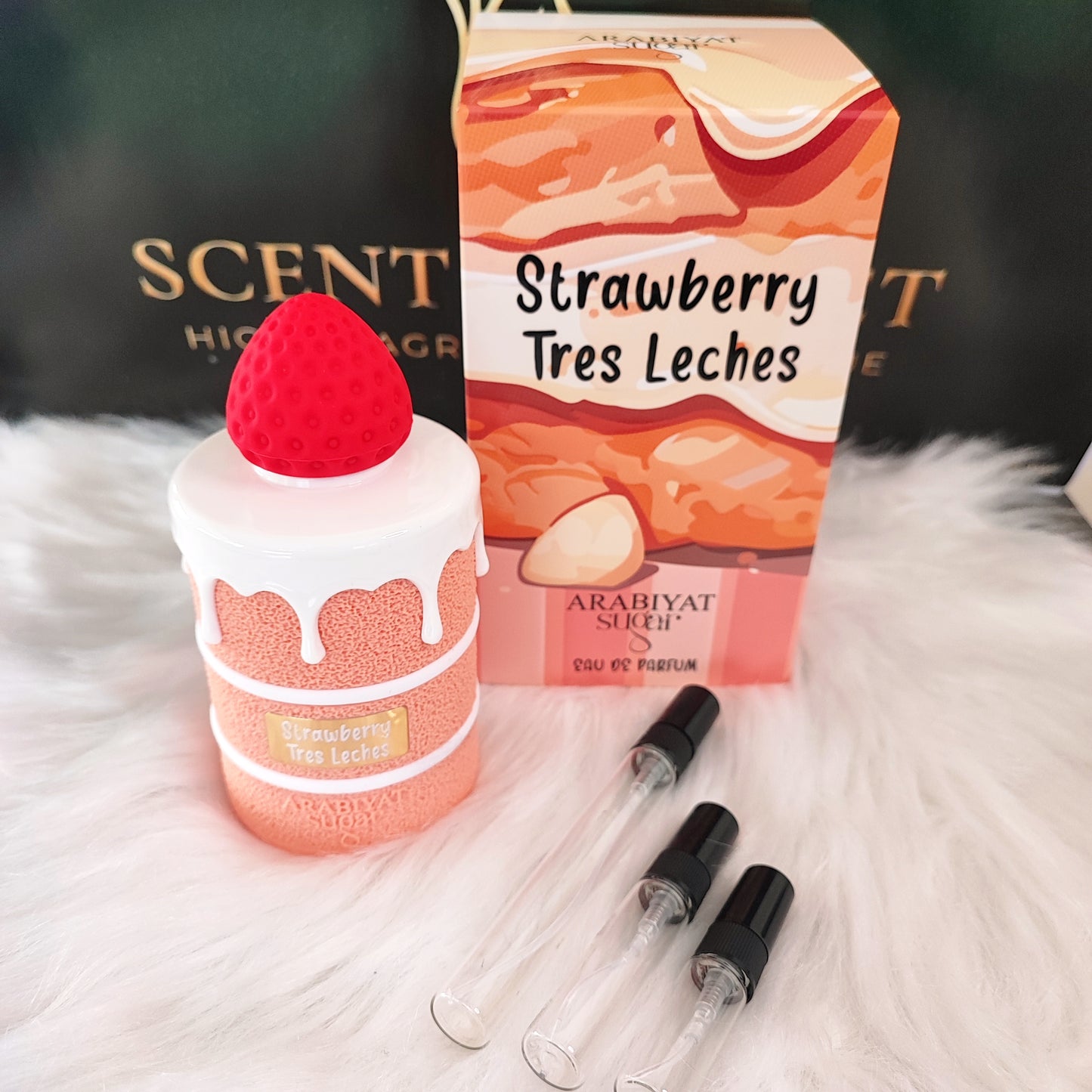 Strawberry Tres Leches by Arabiyat Sugar Eau de Parfum (Decant)