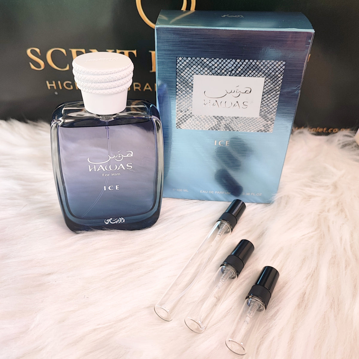 Hawas Ice by Rasasi Eau de Parfum (Decant)